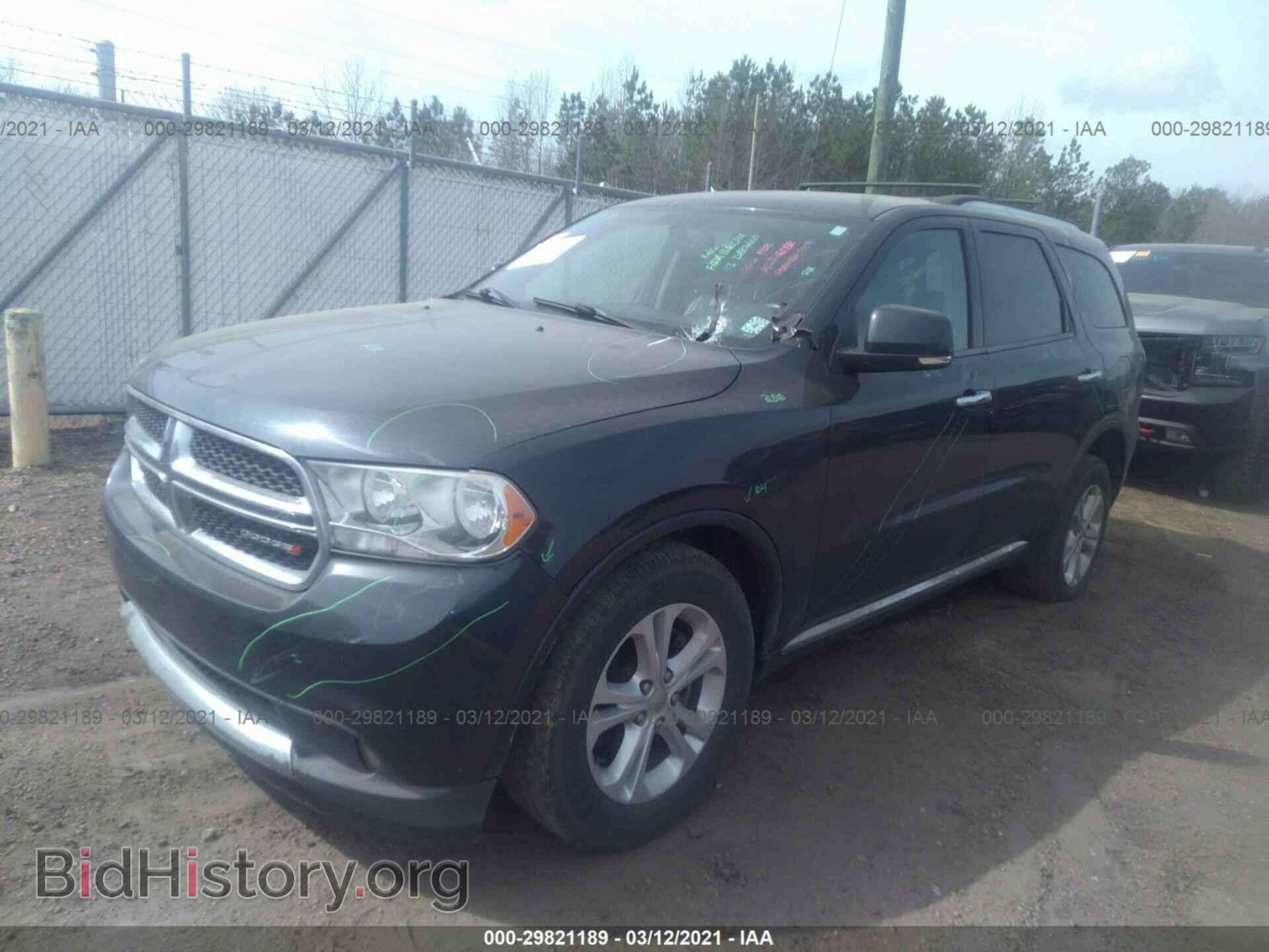 2013 DODGE DURANGO - VIN: 1C4RDHDG2DC700351 - Фото 2