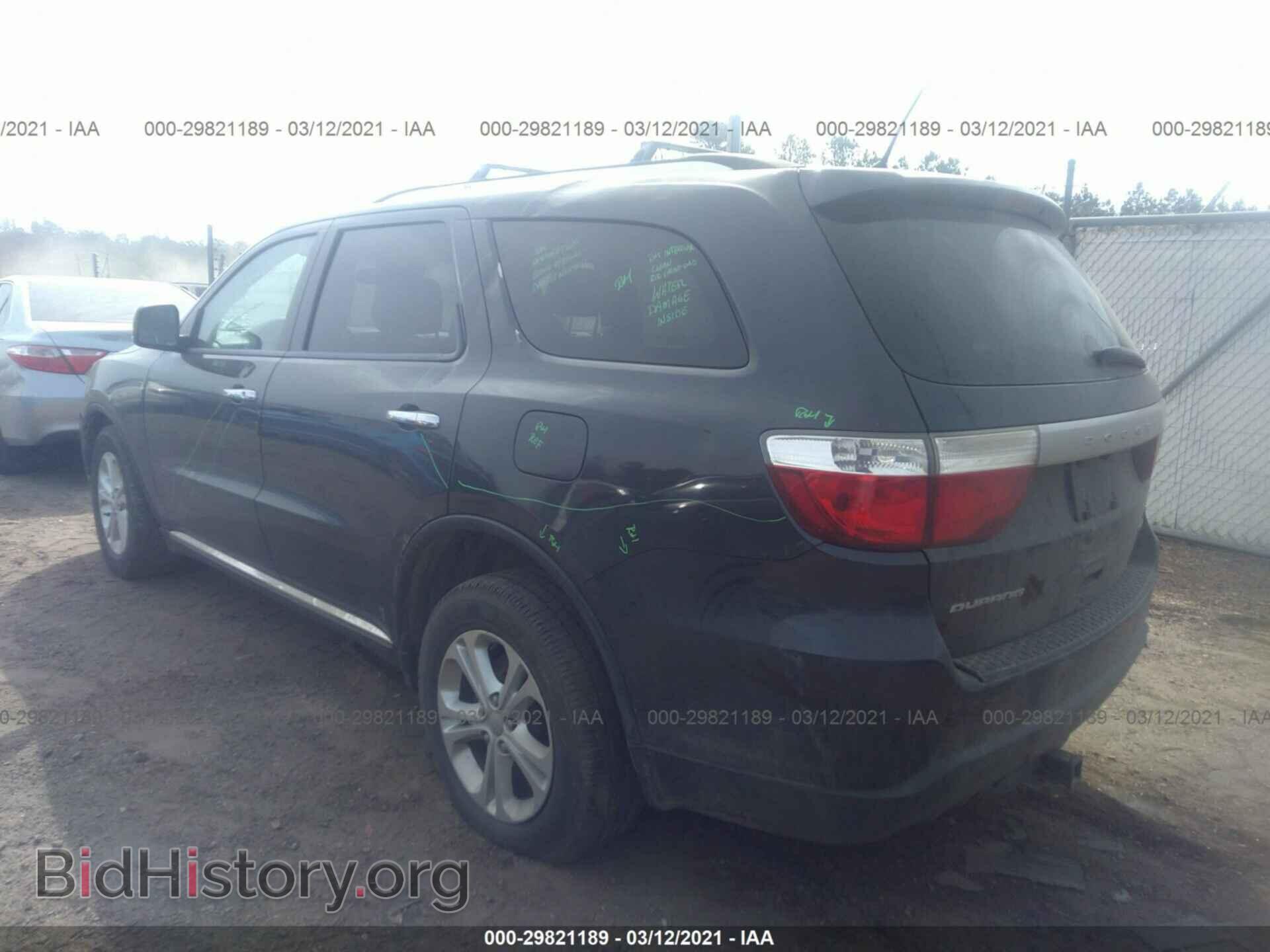 2013 DODGE DURANGO - VIN: 1C4RDHDG2DC700351 - Фото 3