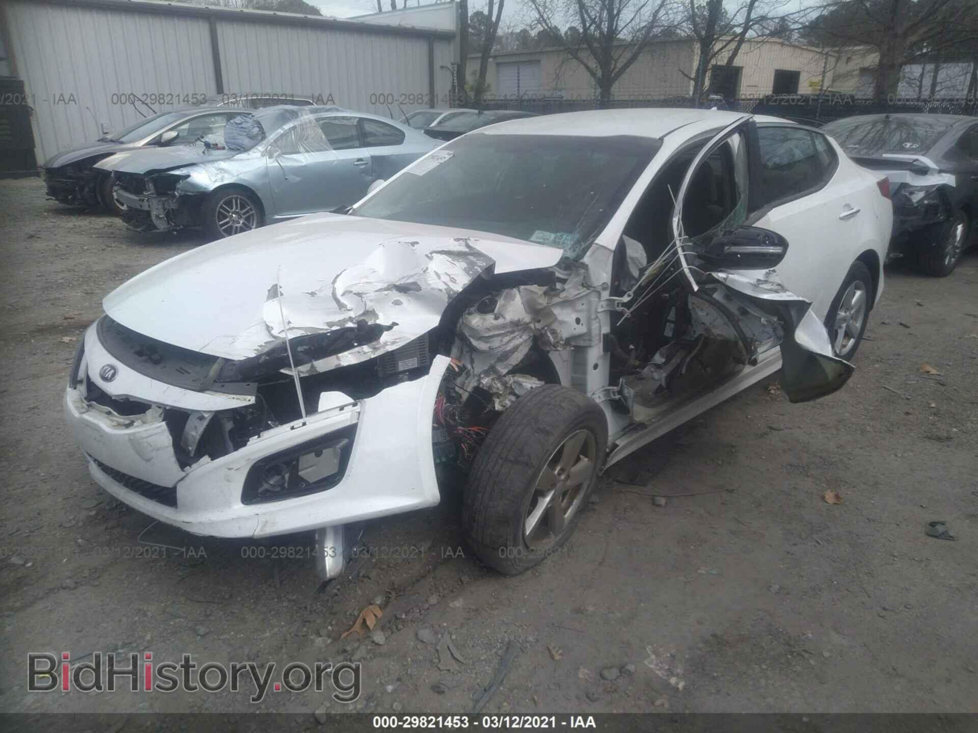 2015 KIA OPTIMA - VIN: KNAGM4A71F5650146 - Photo 2