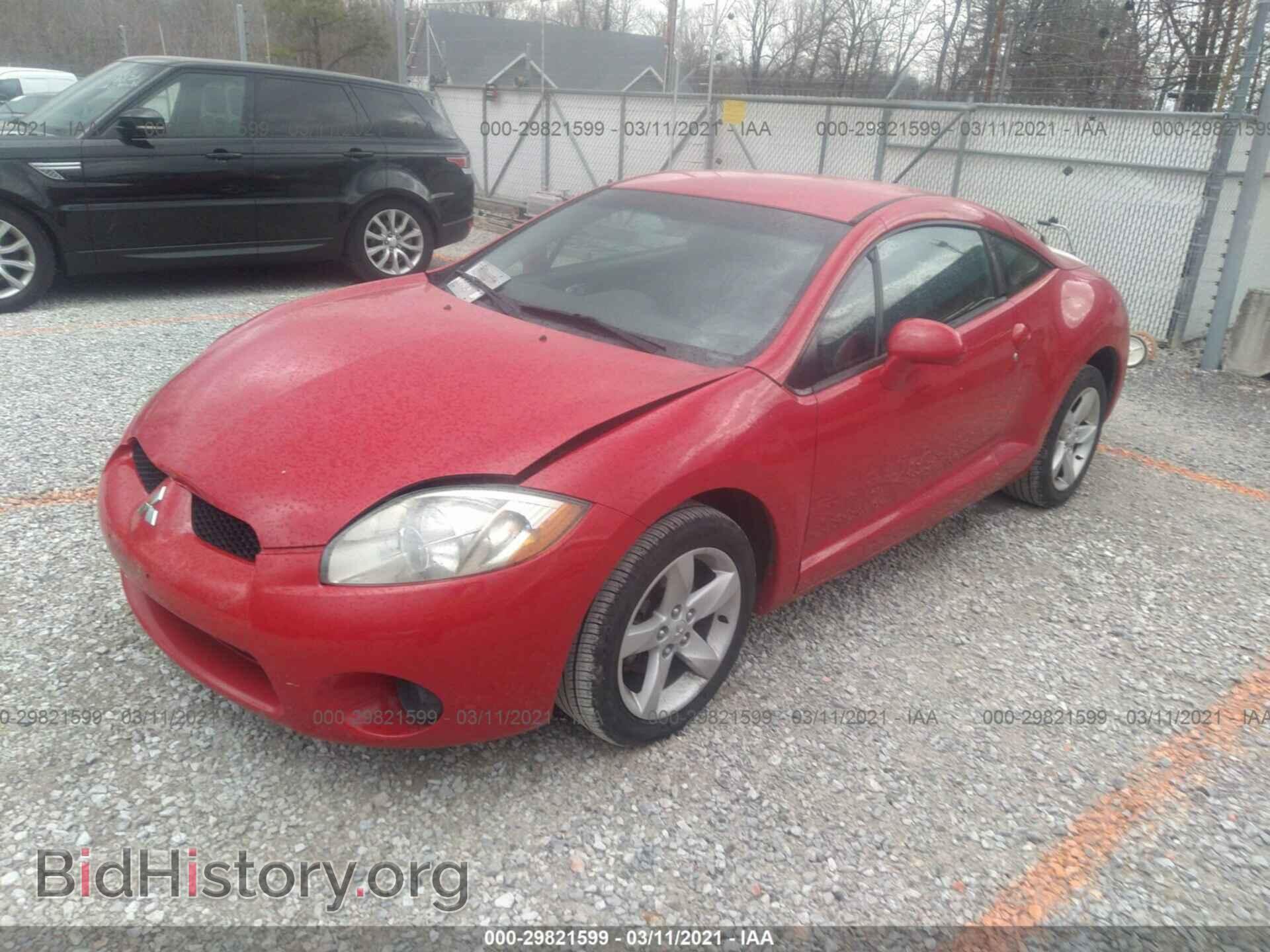 2007 MITSUBISHI ECLIPSE - VIN: 4A3AK24F77E005182 - Photo 2