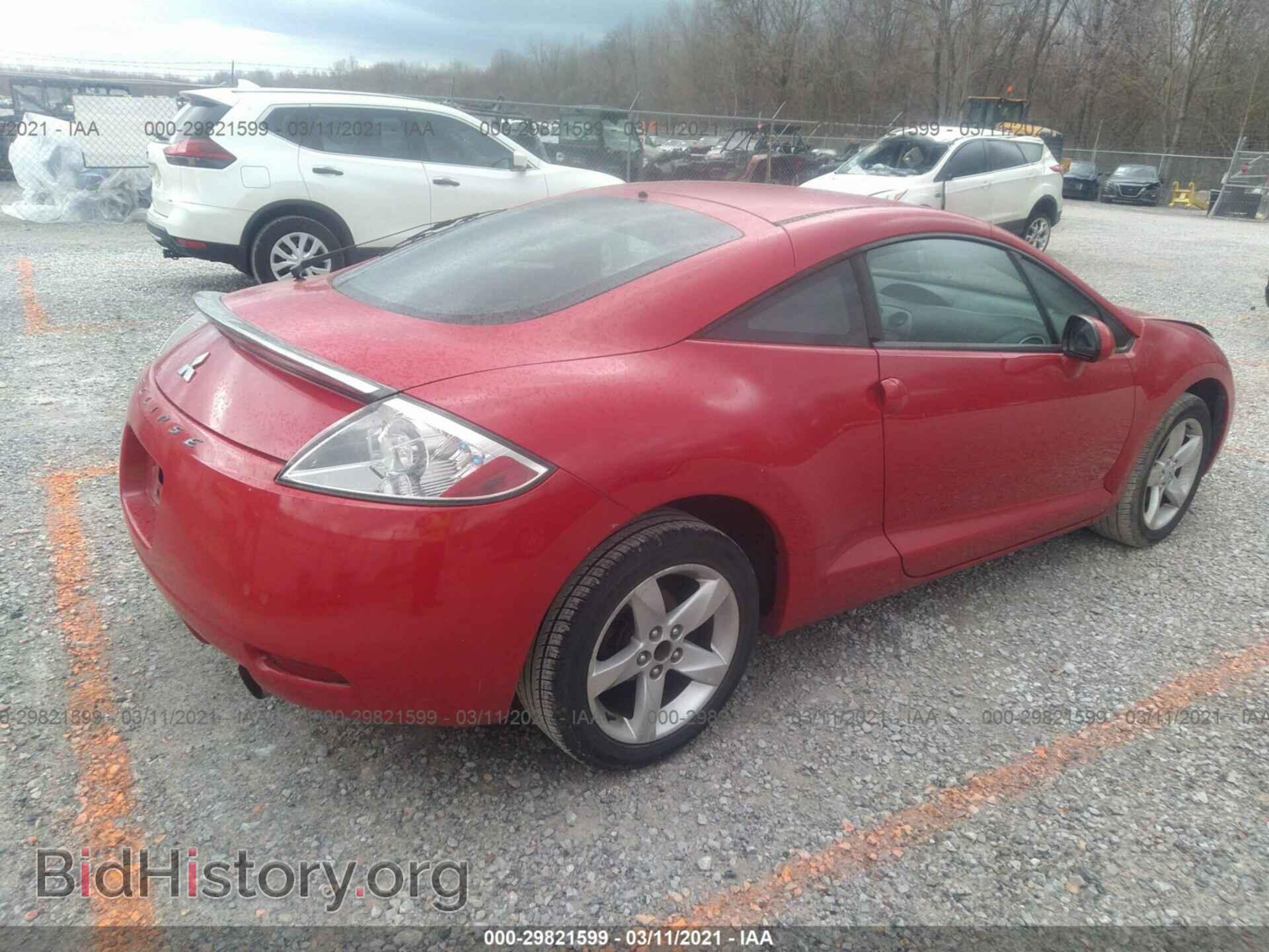 2007 MITSUBISHI ECLIPSE - VIN: 4A3AK24F77E005182 - Photo 4
