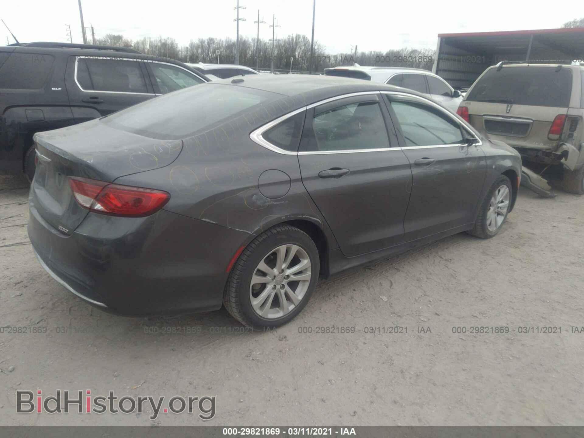 2015 CHRYSLER 200 - VIN: 1C3CCCAB9FN639709 - Photo 4