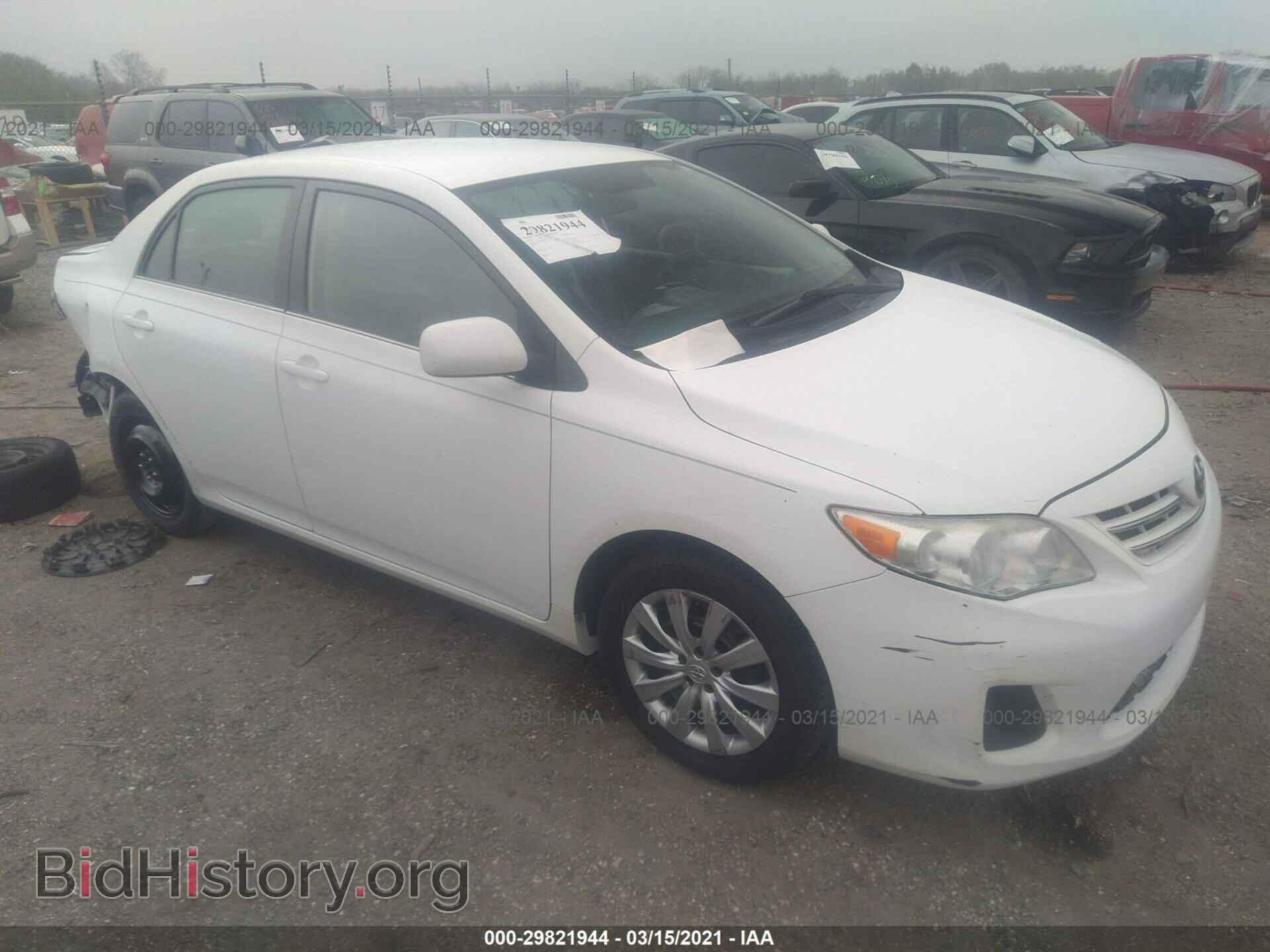 Photo 2T1BU4EE7DC009038 - TOYOTA COROLLA 2013