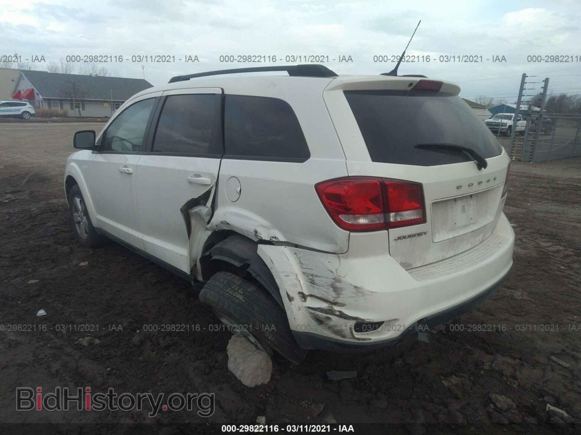 2011 DODGE JOURNEY - VIN: 3D4PG1FG1BT527011 - Фото 3