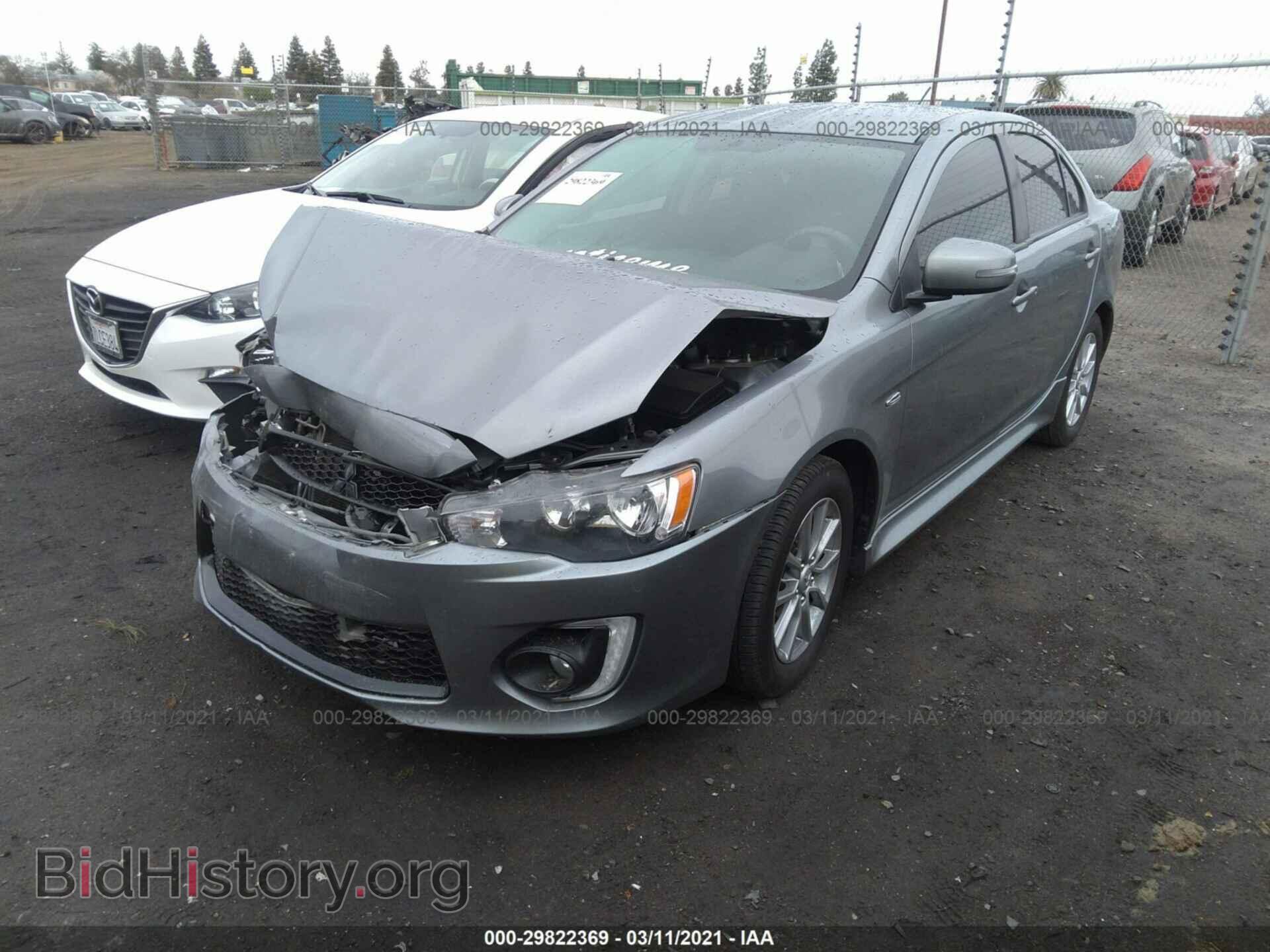 2016 MITSUBISHI LANCER - VIN: JA32U2FU4GU007957 - Фото 2