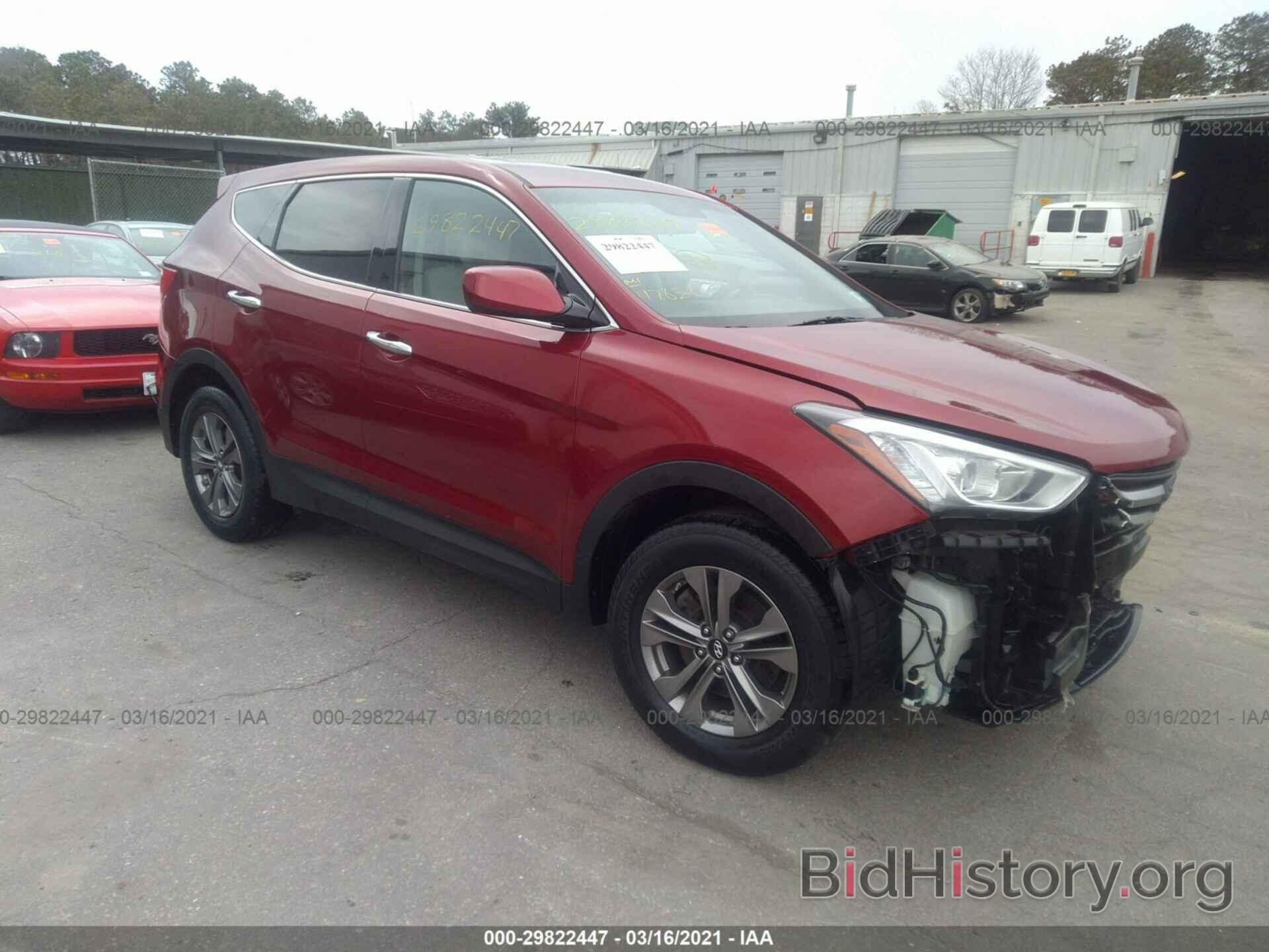 Photo 5XYZTDLB3GG329606 - HYUNDAI SANTA FE SPORT 2016