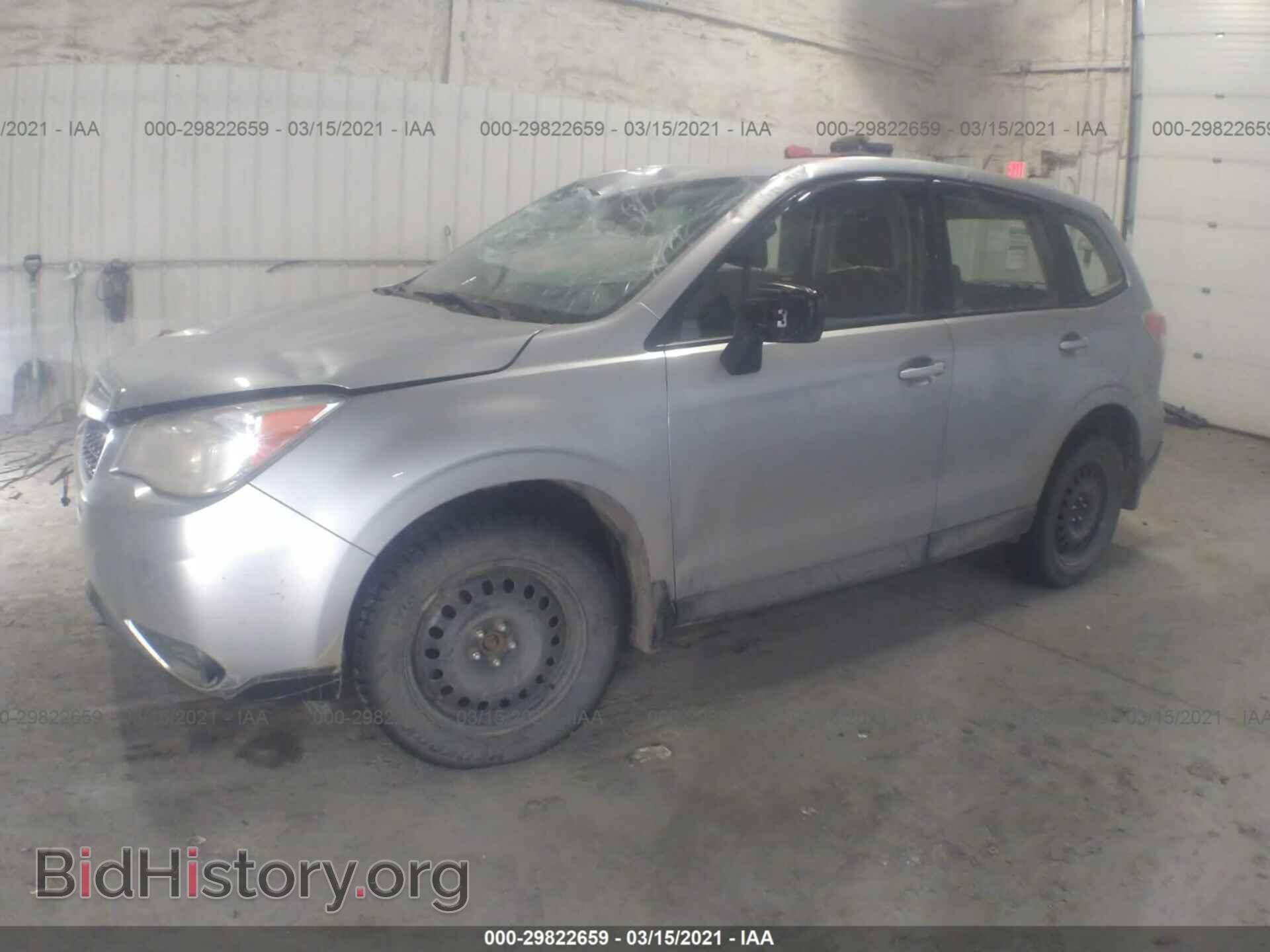 2014 SUBARU FORESTER - VIN: JF2SJAAC0EH437544 - Фото 2