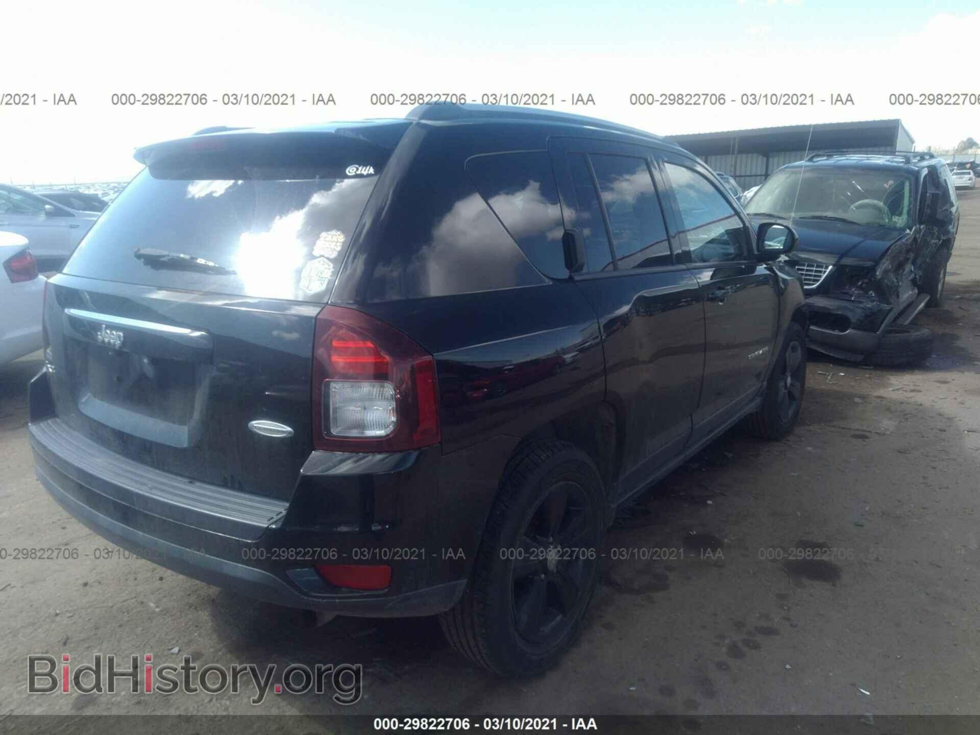 2015 JEEP COMPASS - VIN: 1C4NJDEB3FD244778 - Фото 4