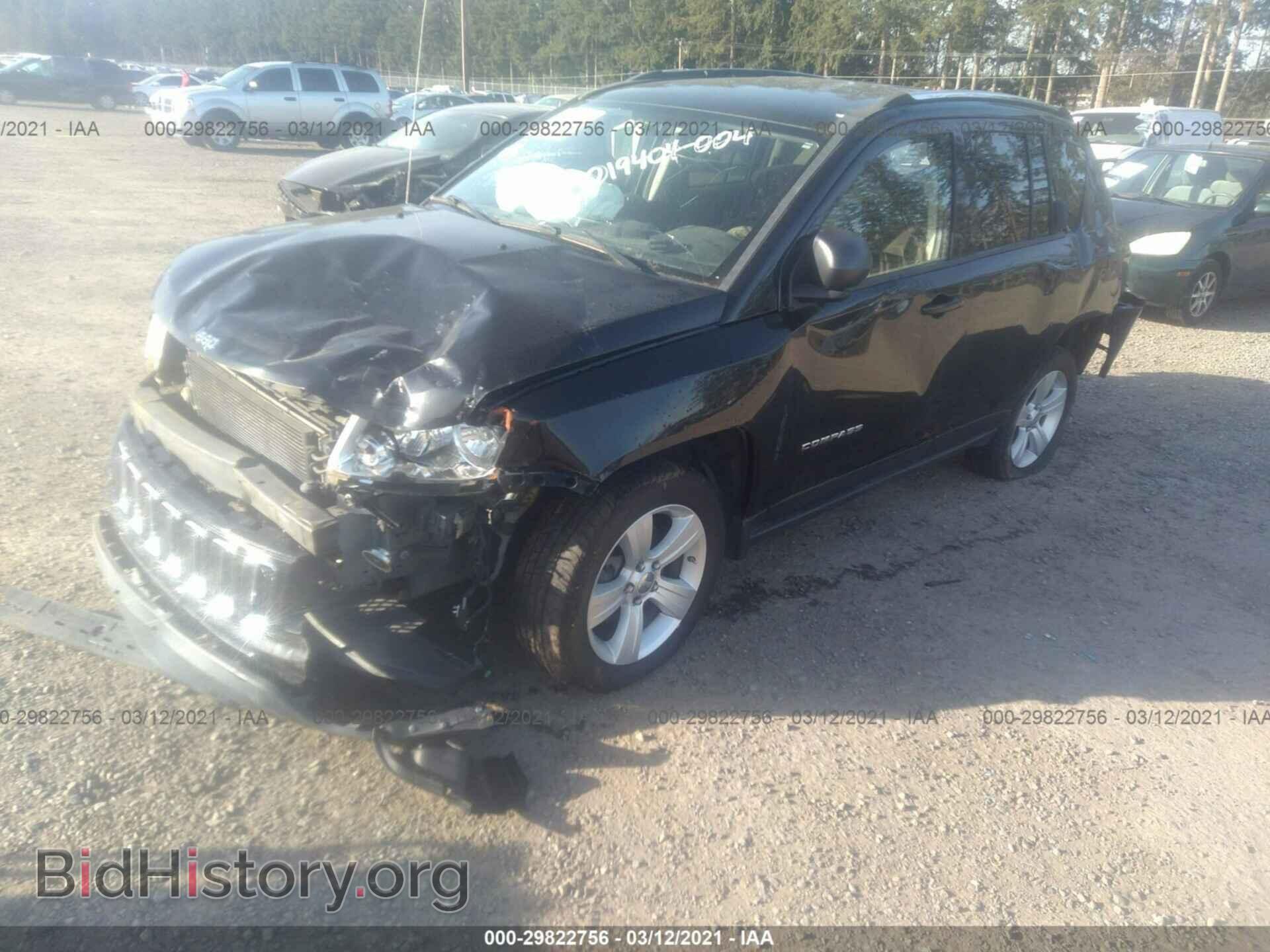 2012 JEEP COMPASS - VIN: 1C4NJDBB3CD576204 - Фото 2