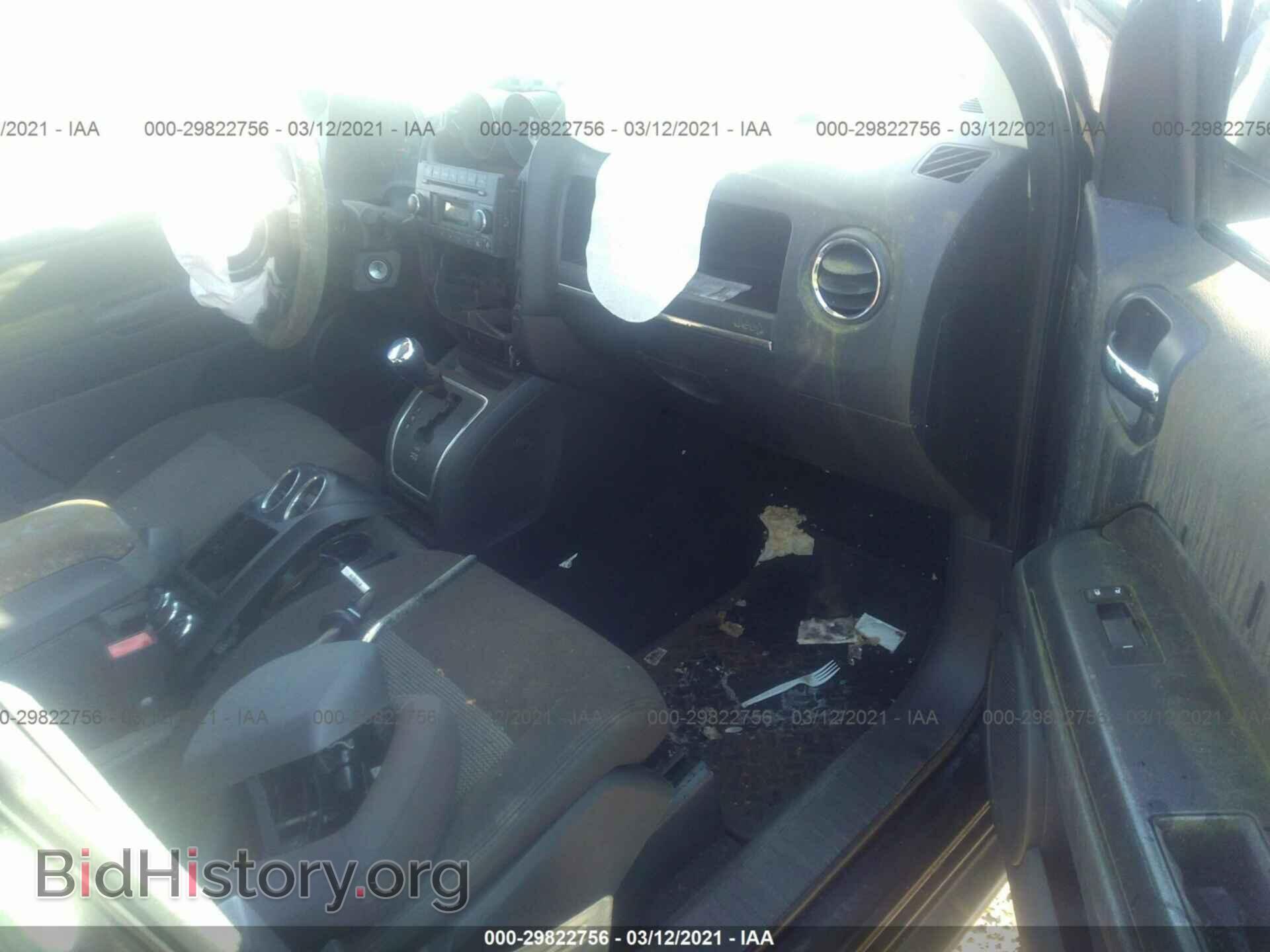 2012 JEEP COMPASS - VIN: 1C4NJDBB3CD576204 - Фото 5