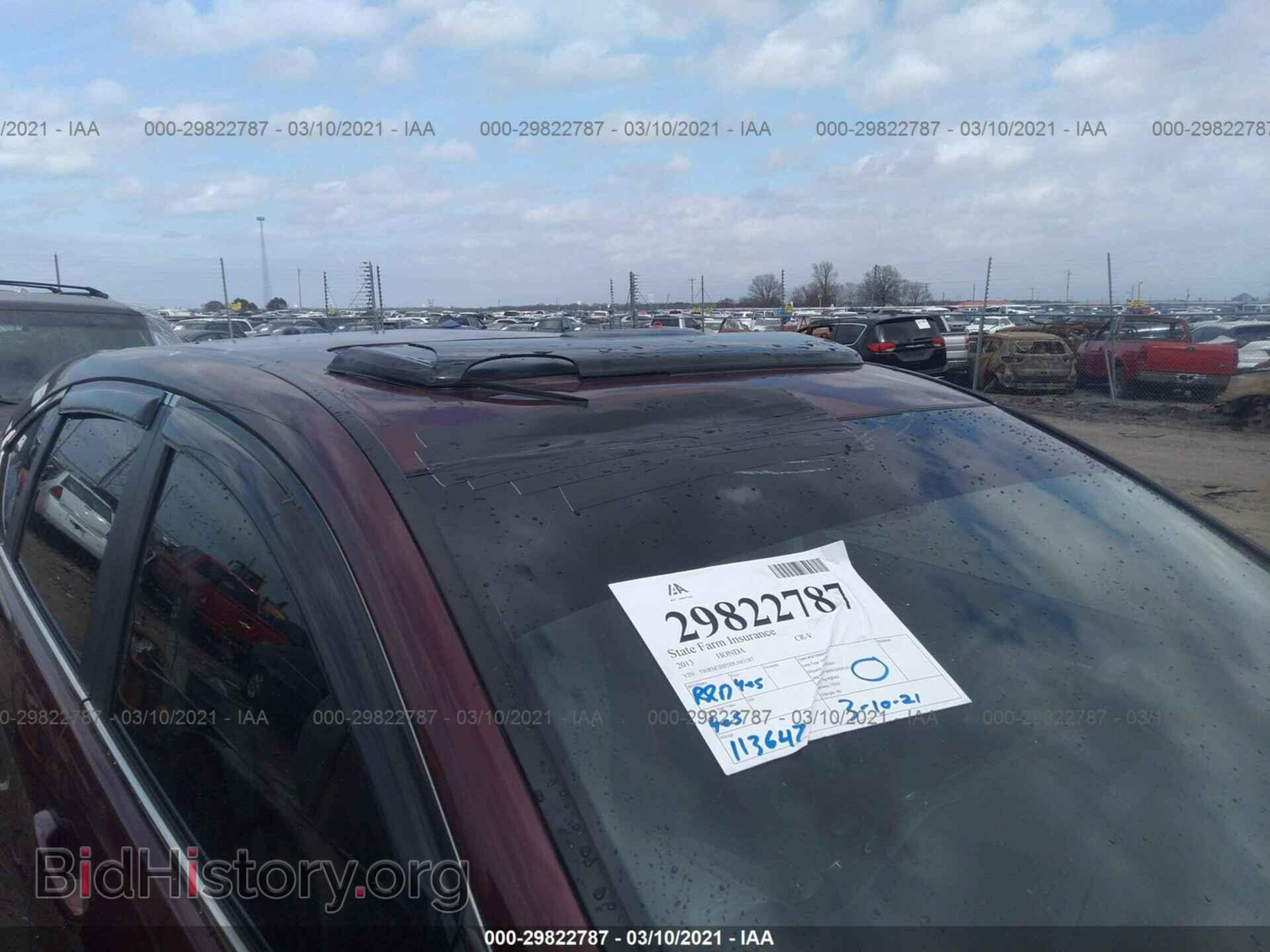 2013 HONDA CR-V - VIN: 5J6RM3H55DL043387 - Фото 6