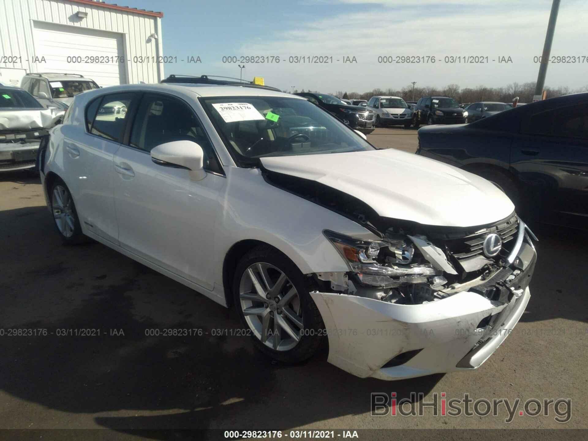 Photo JTHKD5BH3F2241866 - LEXUS CT 200H 2015