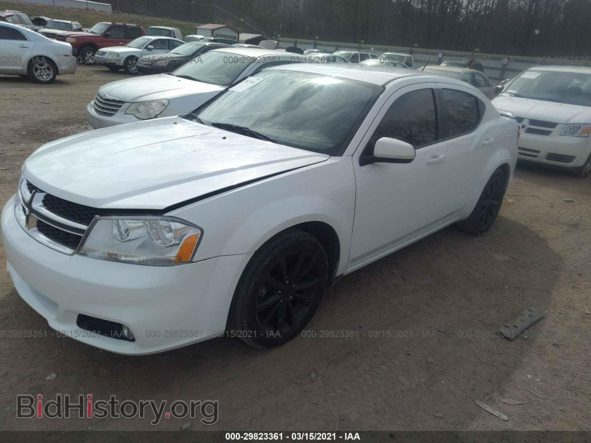 2013 DODGE AVENGER - VIN: 1C3CDZCB0DN627250 - Фото 2