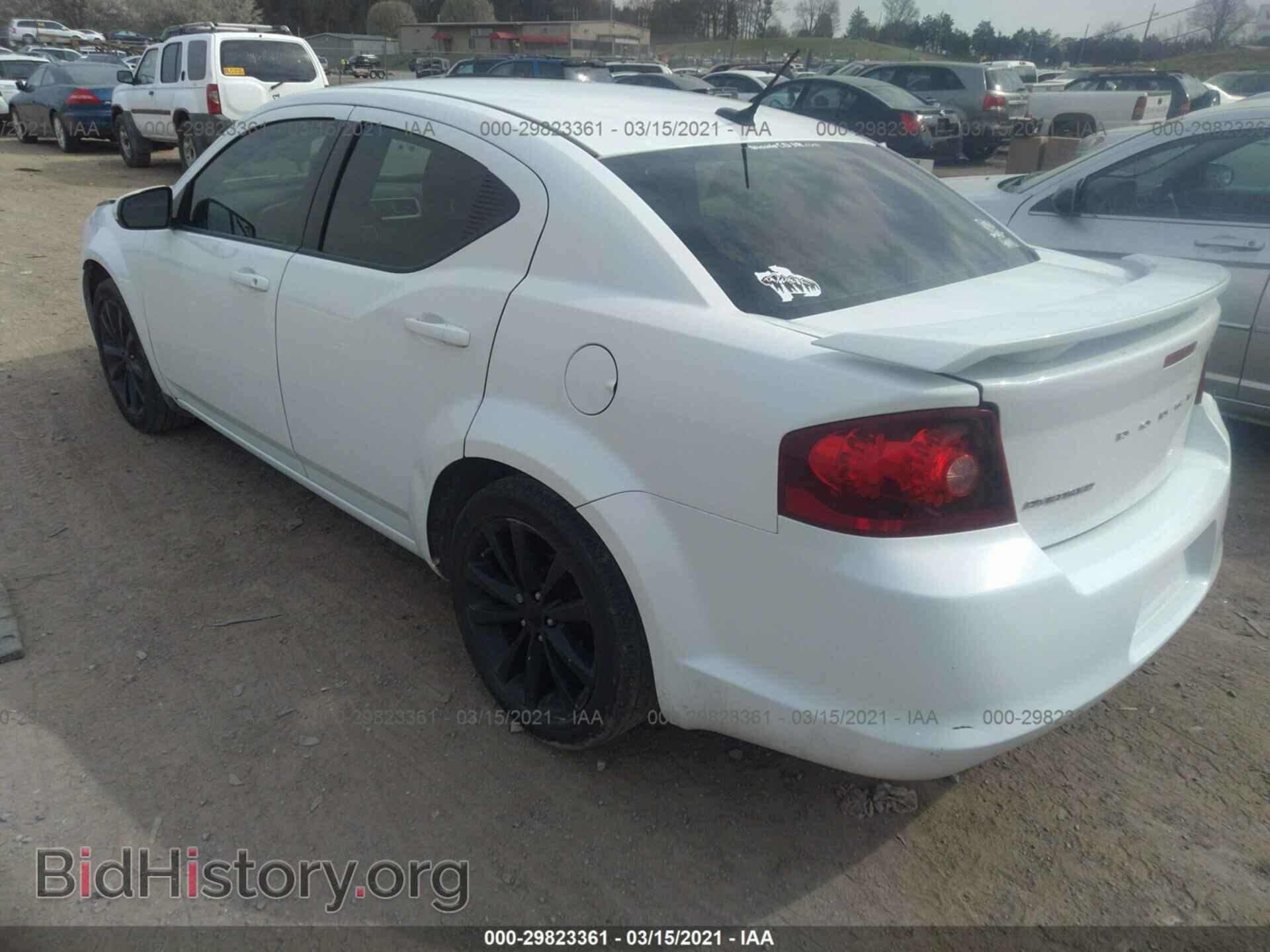 2013 DODGE AVENGER - VIN: 1C3CDZCB0DN627250 - Фото 3