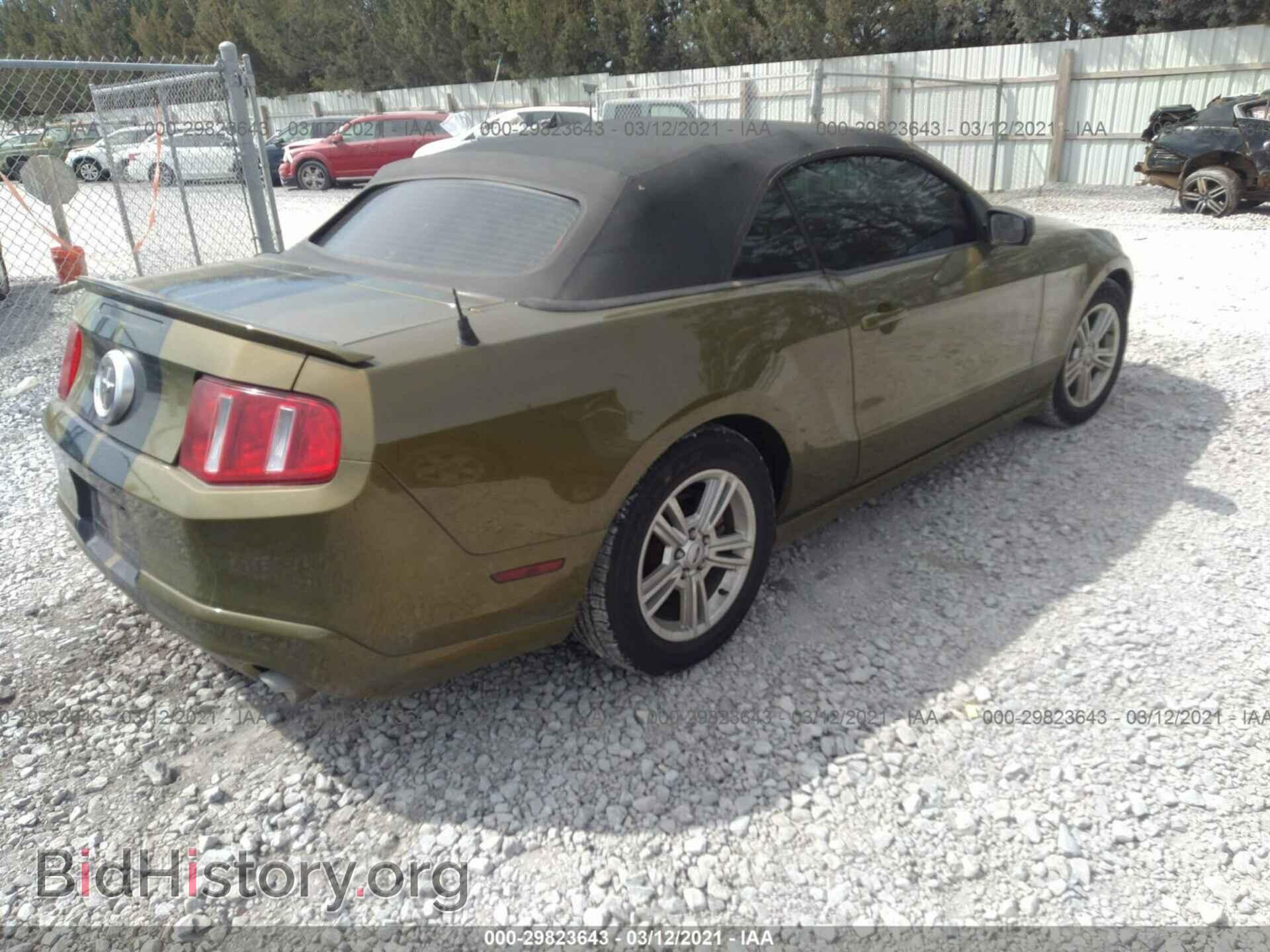 2012 FORD MUSTANG - VIN: 1ZVBP8EM3C5265272 - Фото 4
