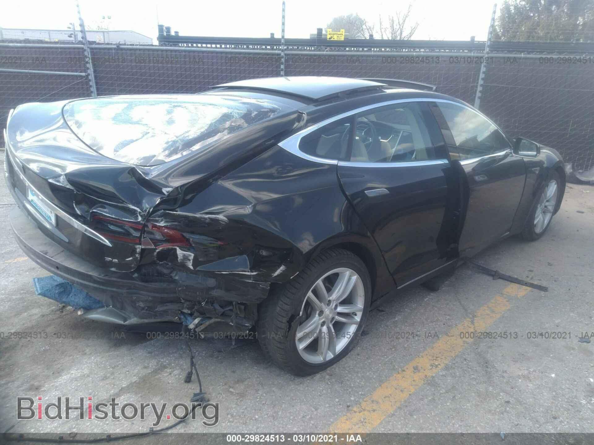 2012 TESLA MODEL S - VIN: 5YJSA1DP5CFS00090 - Фото 4