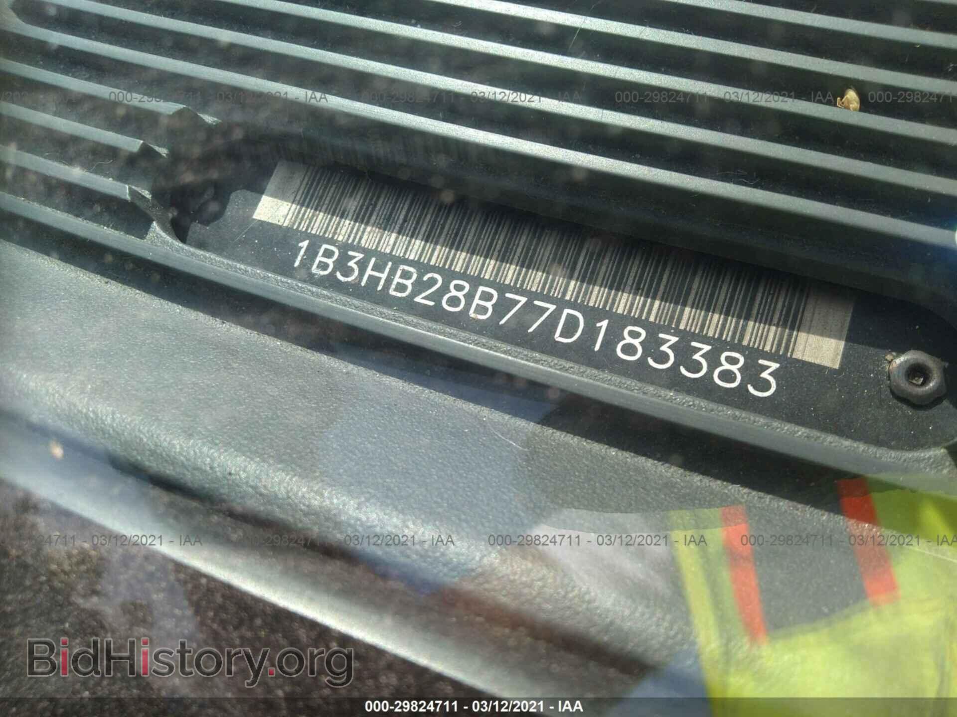 2007 DODGE CALIBER - VIN: 1B3HB28B77D183383 - Photo 9