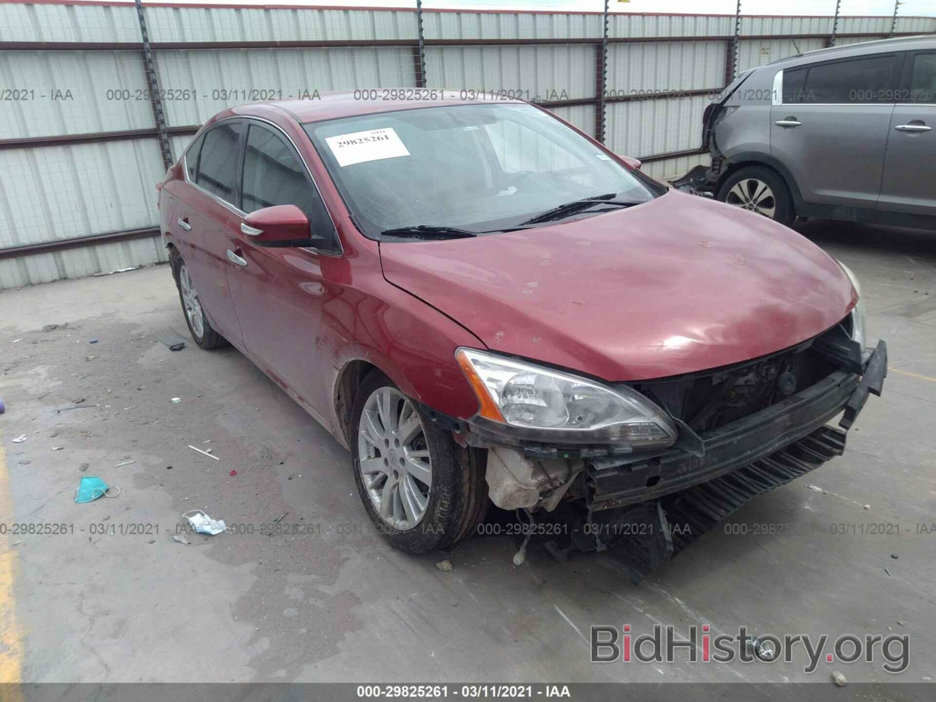 Photo 3N1AB7AP3DL643733 - NISSAN SENTRA 2013