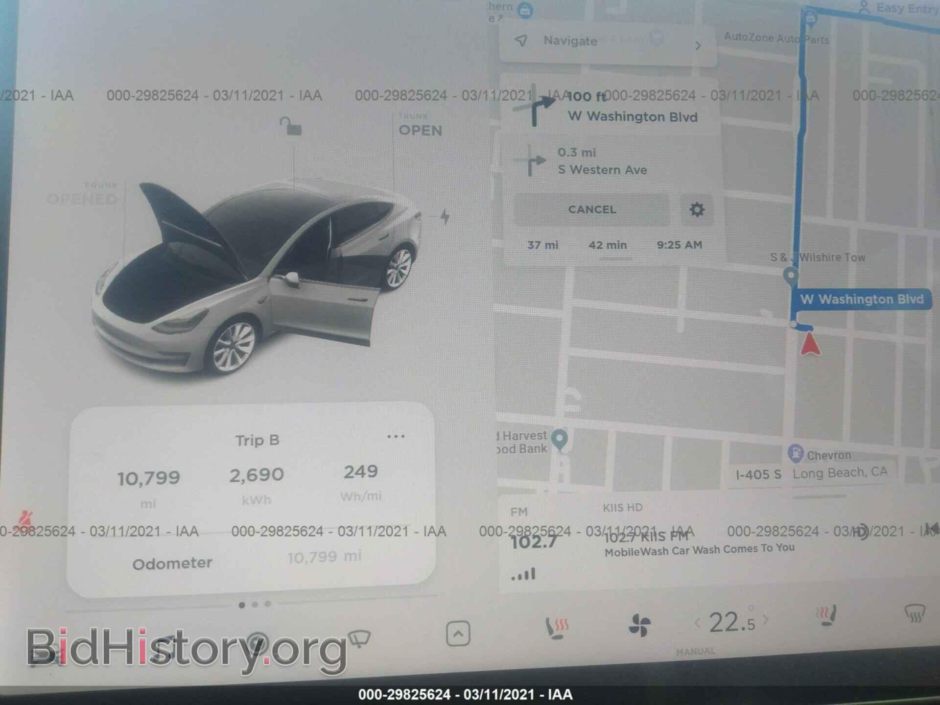 2020 TESLA MODEL 3 - VIN: 5YJ3E1EA1LF476818 - Фото 7