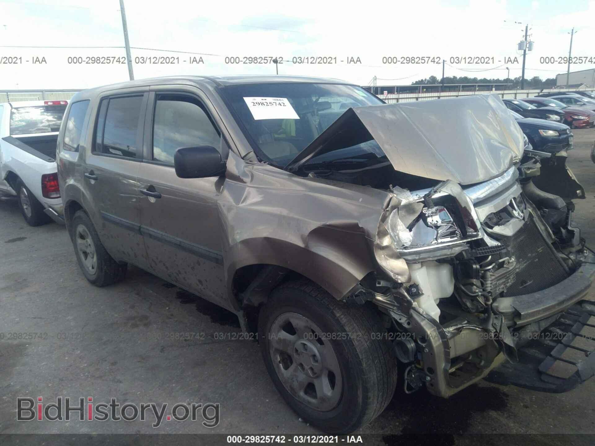 Фотография 5FNYF3H25BB053063 - HONDA PILOT 2011
