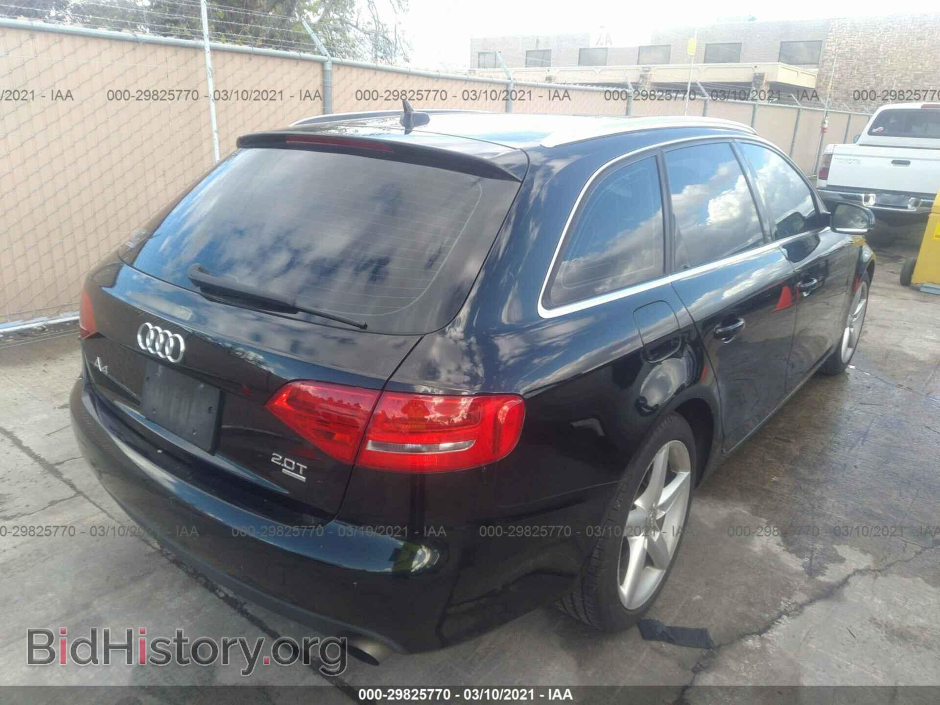 2011 AUDI A4 - VIN: WAUWFAFL0BA030822 - Фото 4