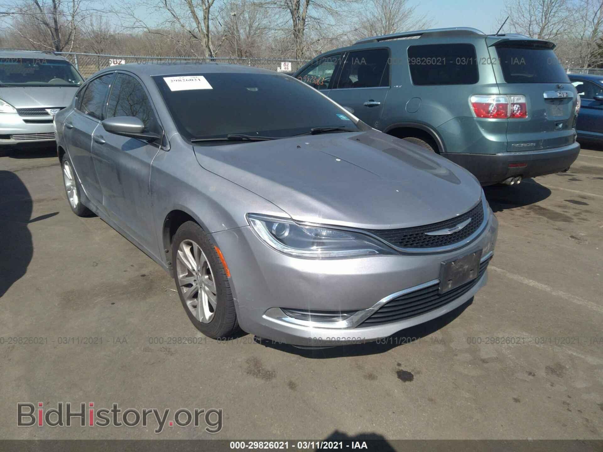Photo 1C3CCCAB4FN703235 - CHRYSLER 200 2015