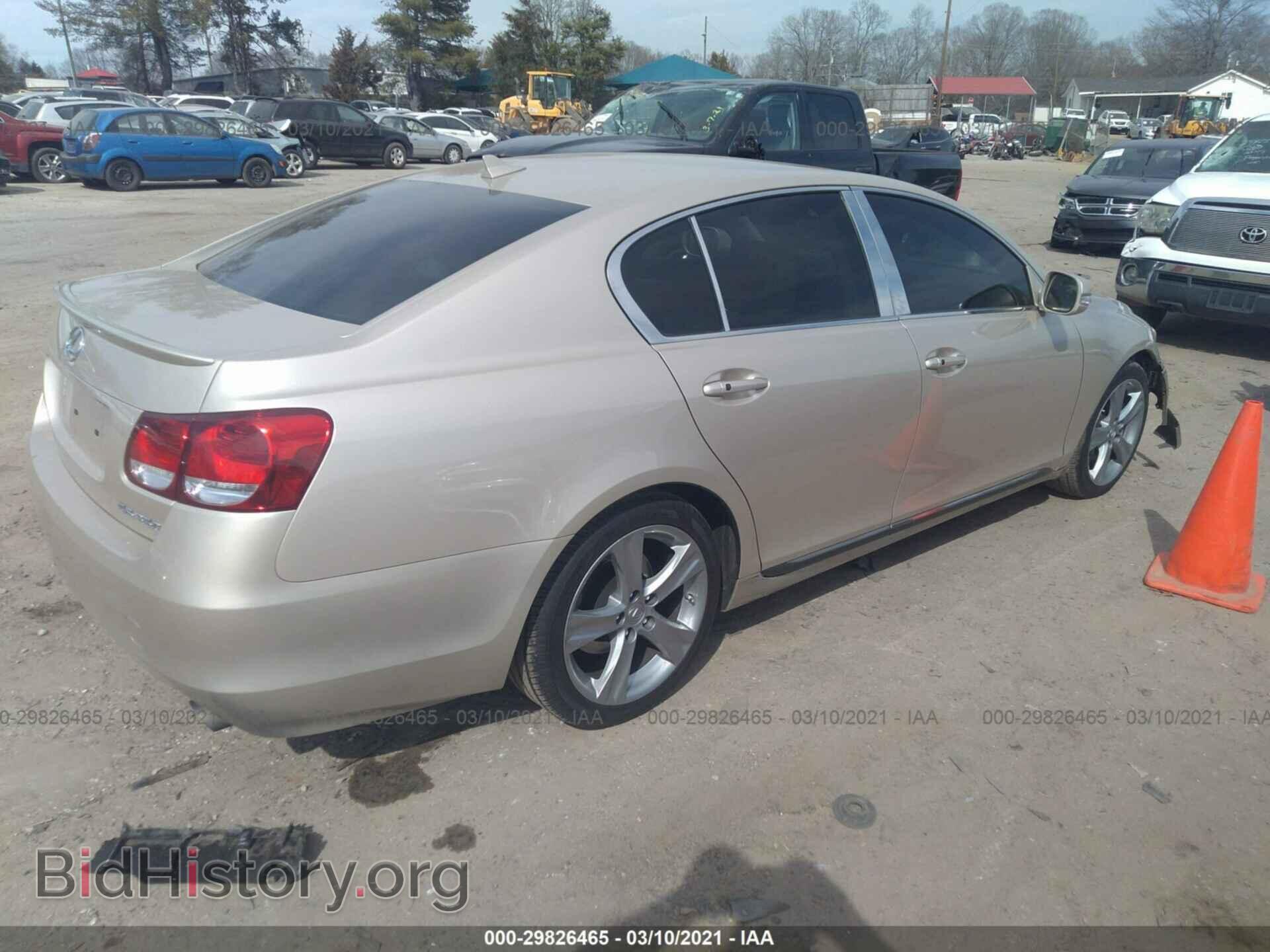 2011 LEXUS GS 350 - VIN: JTHBE1KS3B0052514 - Фото 4