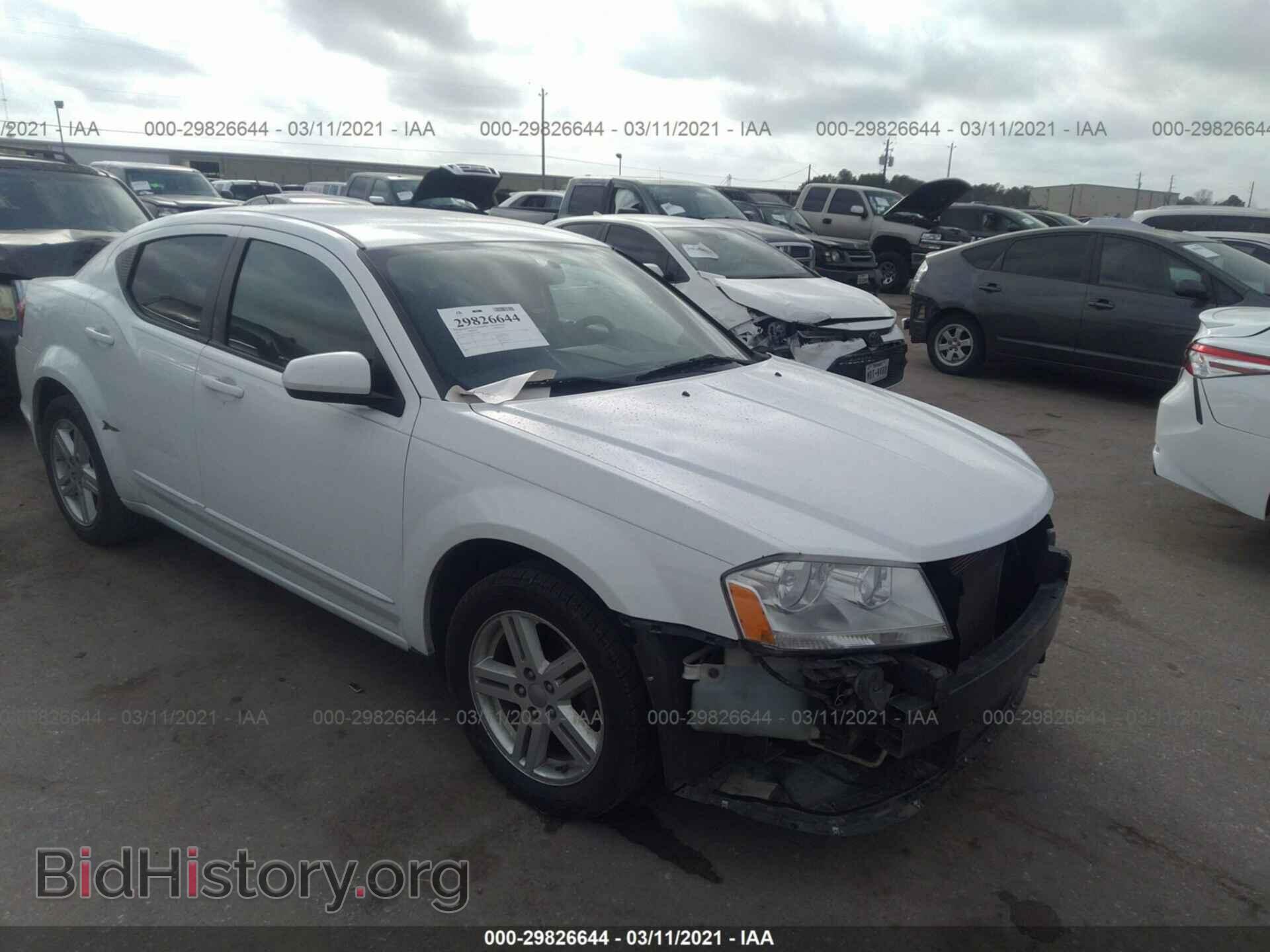 Фотография 1C3CDZCB7CN179099 - DODGE AVENGER 2012