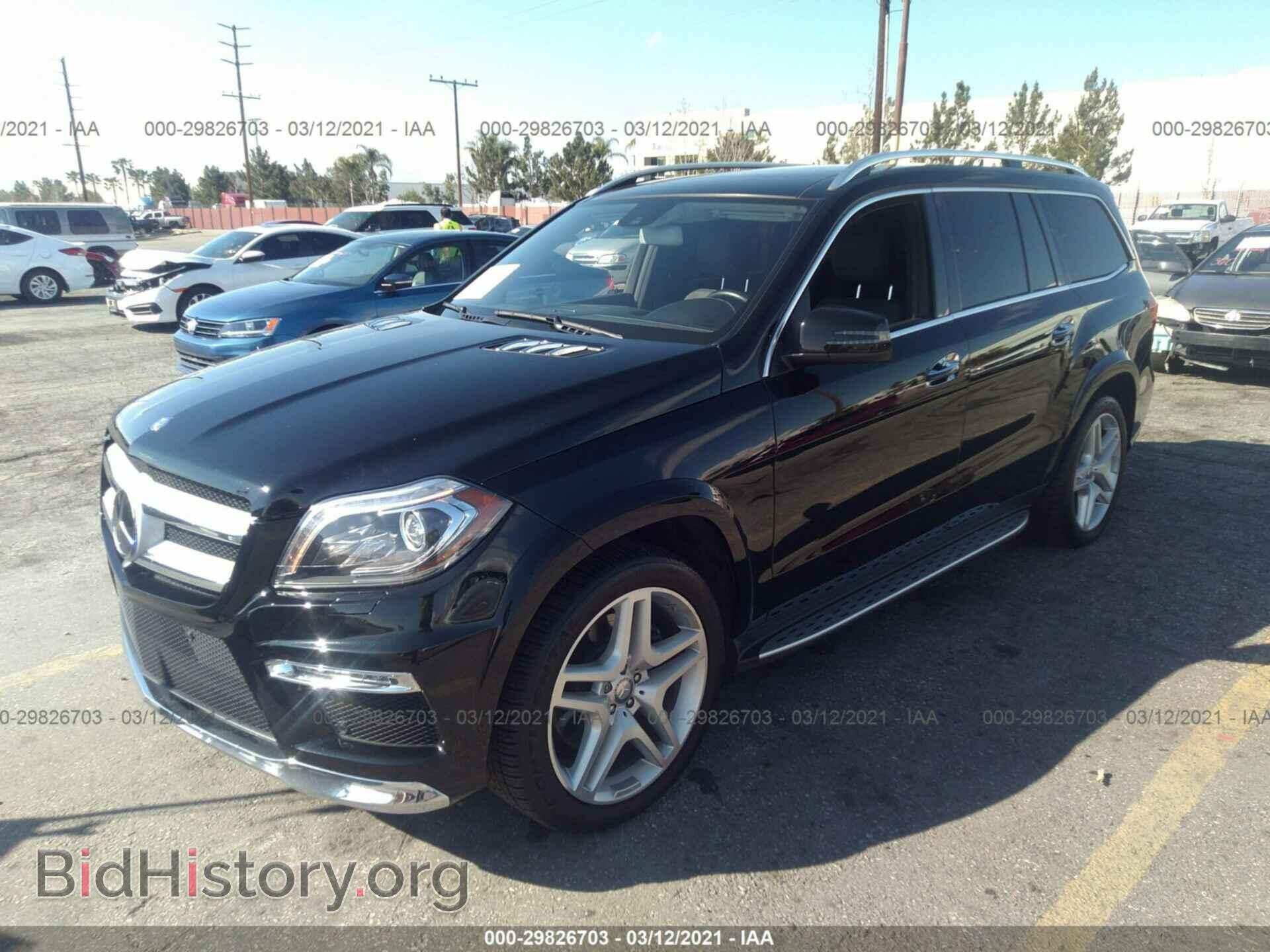 2015 MERCEDES-BENZ GL-CLASS - VIN: 4JGDF7DE2FA512307 - Фото 2