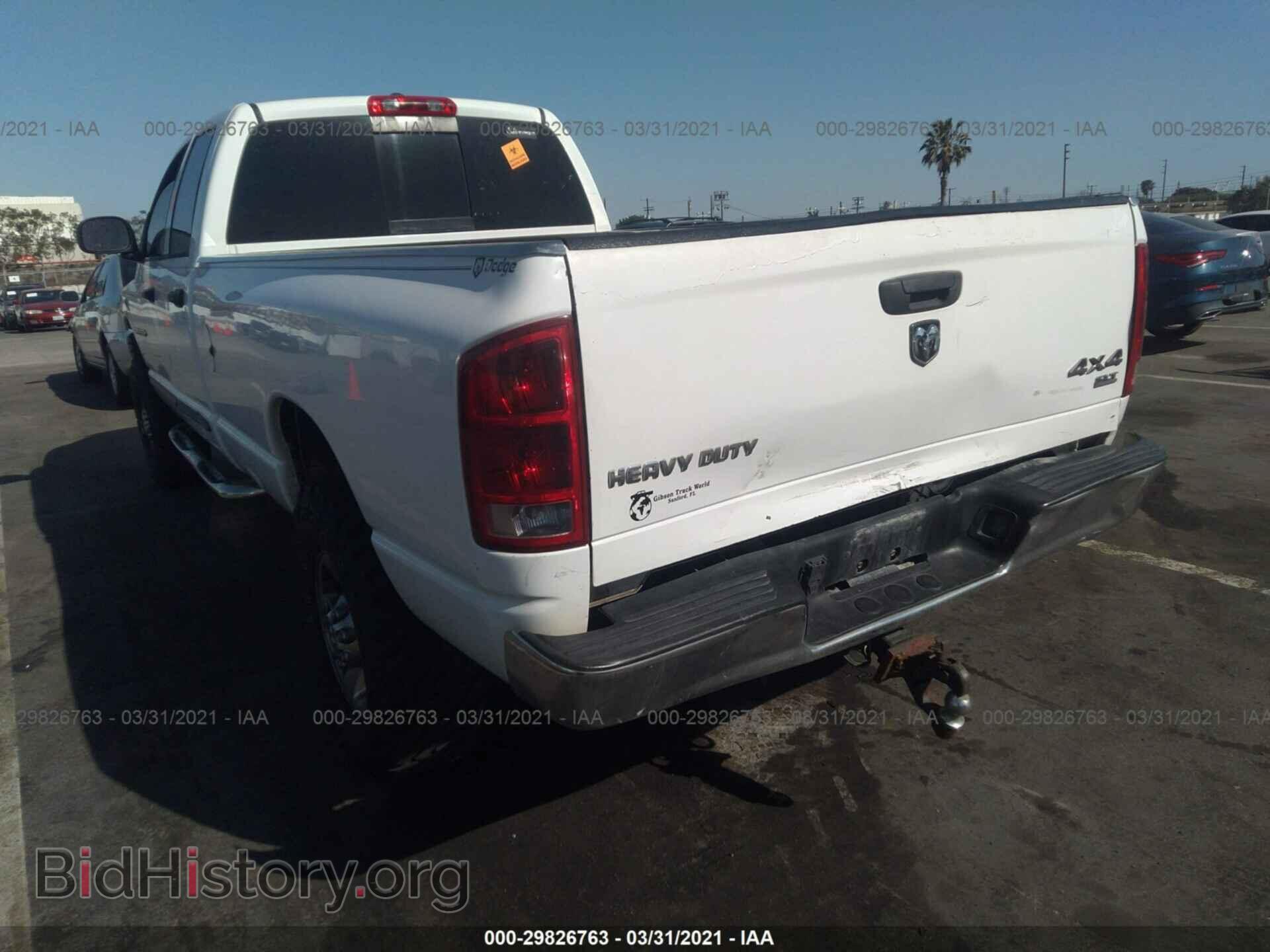 2006 DODGE RAM 2500 - VIN: 1D7KS28C56J236746 - Фото 3