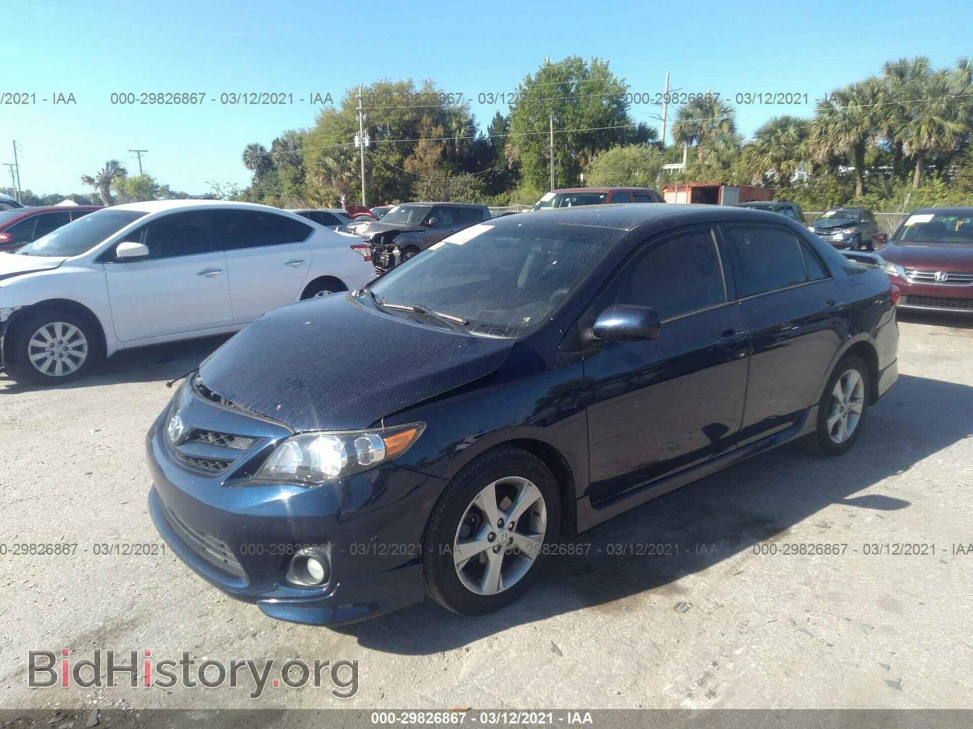 2013 TOYOTA COROLLA - VIN: 2T1BU4EE2DC107961 - Фото 2