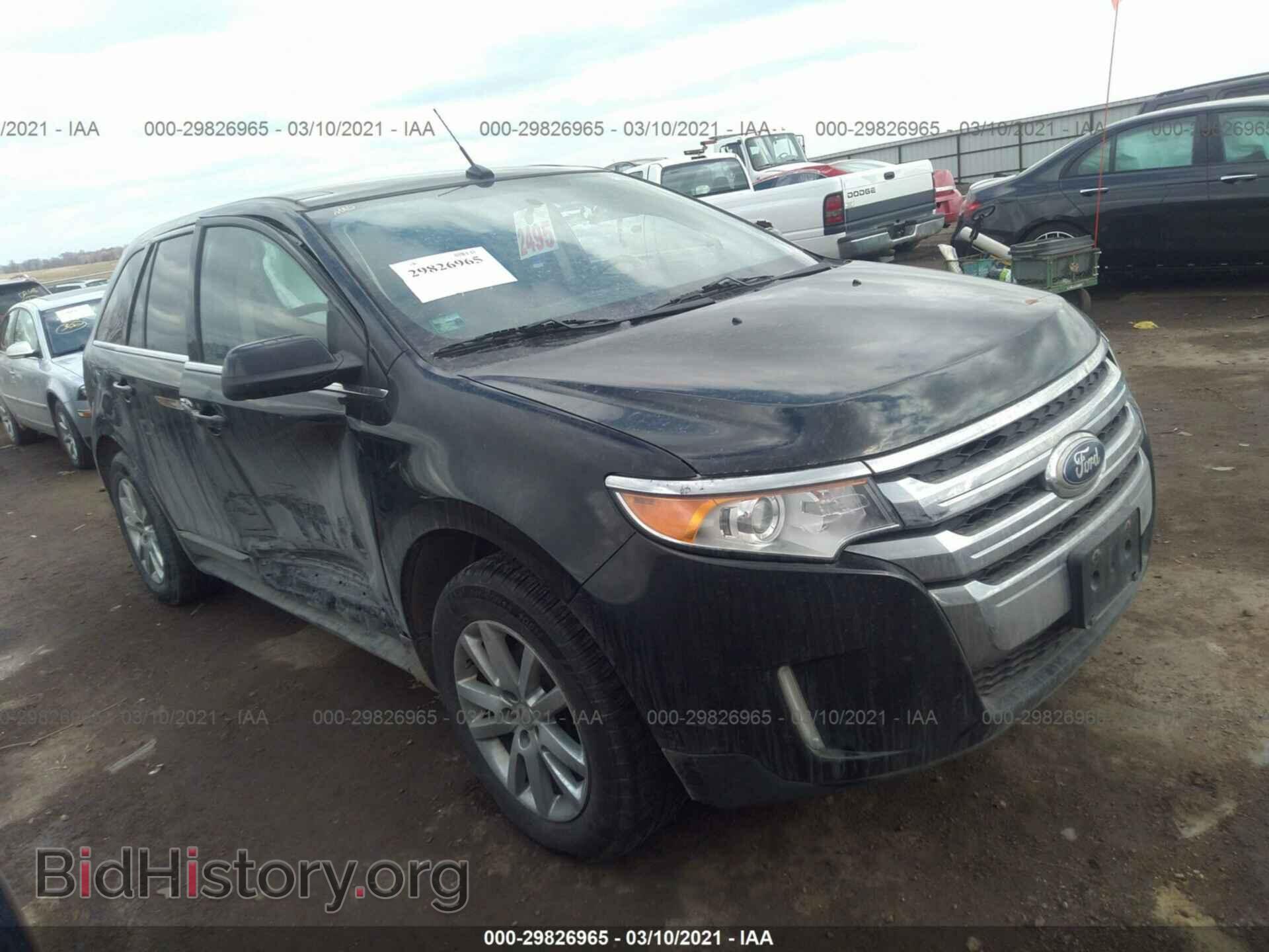 Фотография 2FMDK3K91DBA04518 - FORD EDGE 2013