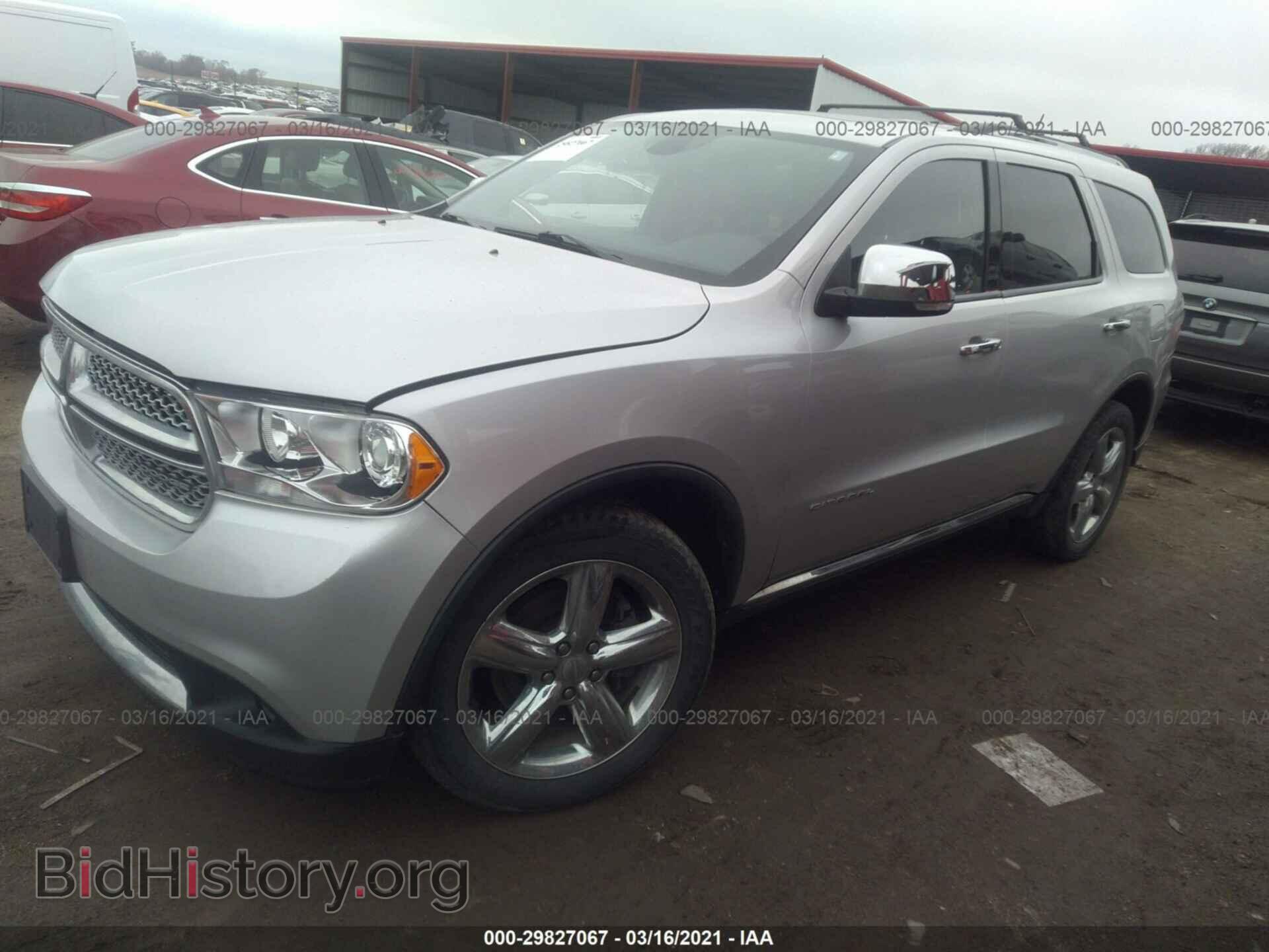 2011 DODGE DURANGO - VIN: 1D4SE5GT6BC732631 - Фото 2