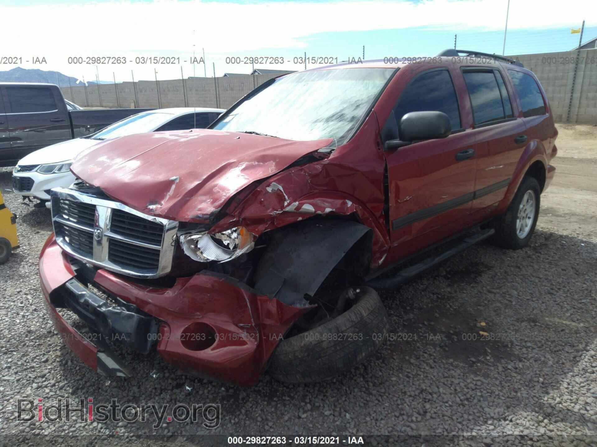 2008 DODGE DURANGO - VIN: 1D8HD38K38F159362 - Photo 2