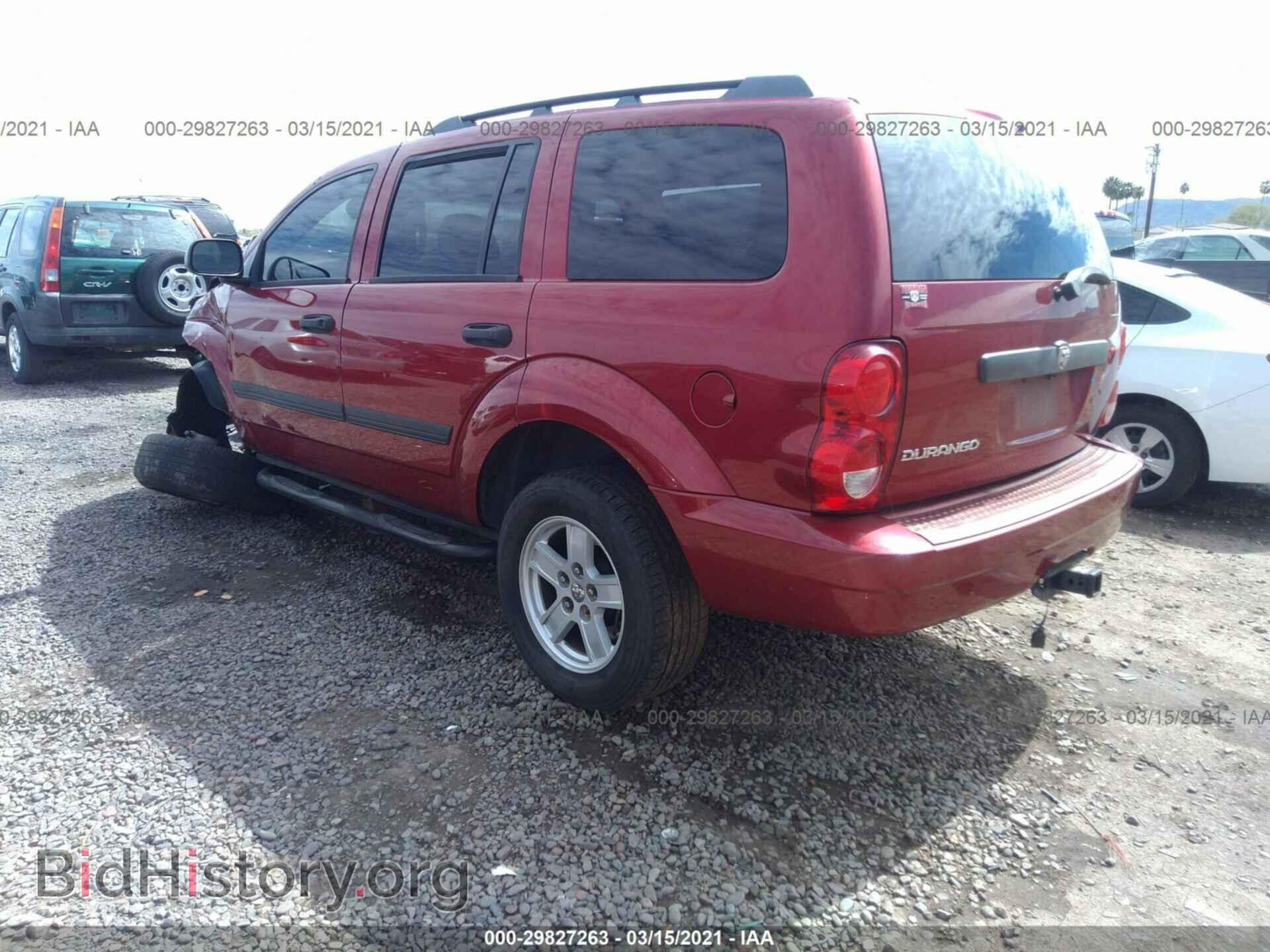 2008 DODGE DURANGO - VIN: 1D8HD38K38F159362 - Photo 3
