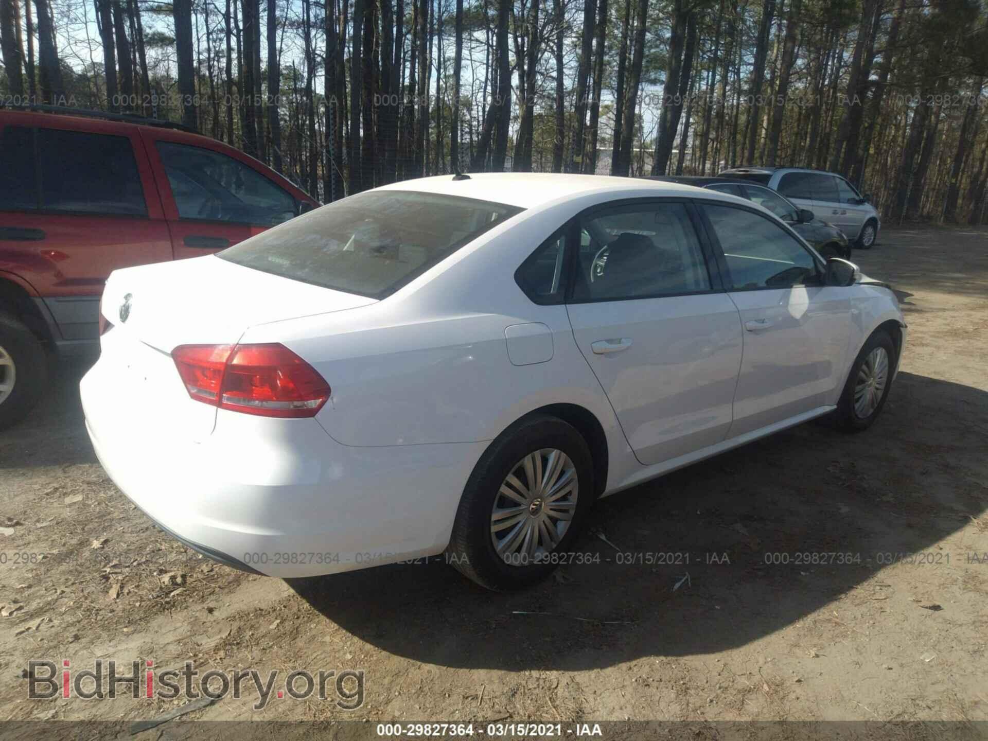 2014 VOLKSWAGEN PASSAT - VIN: 1VWAP7A36EC007099 - Photo 4