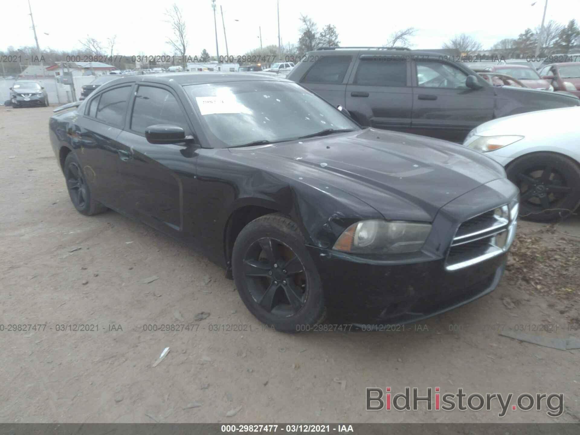 Photo 2C3CDXBG4CH112292 - DODGE CHARGER 2012