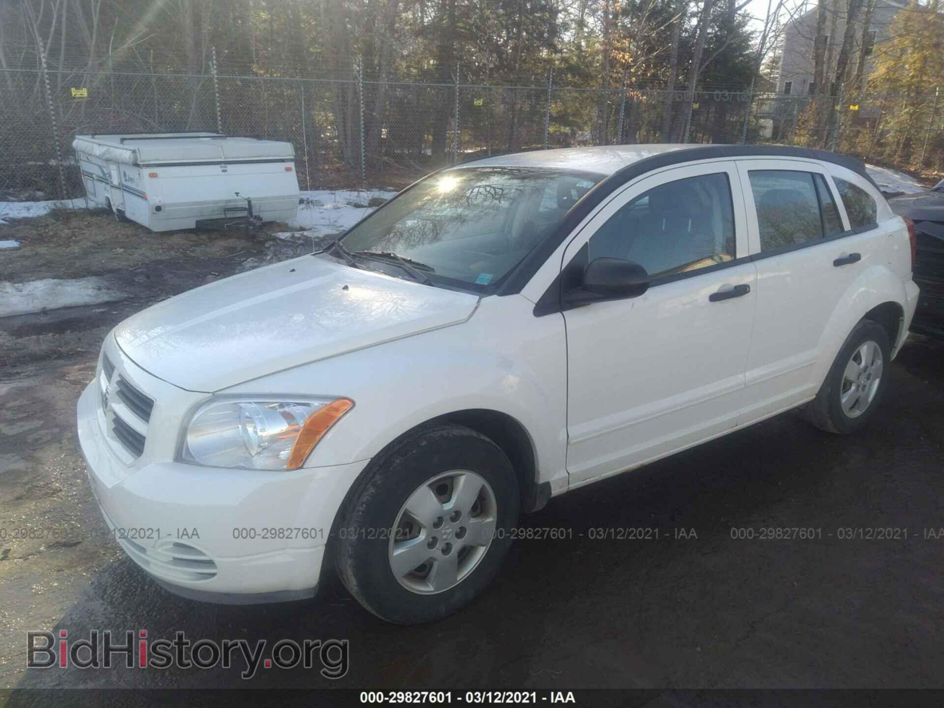 2007 DODGE CALIBER - VIN: 1B3HB28B77D183058 - Фото 2
