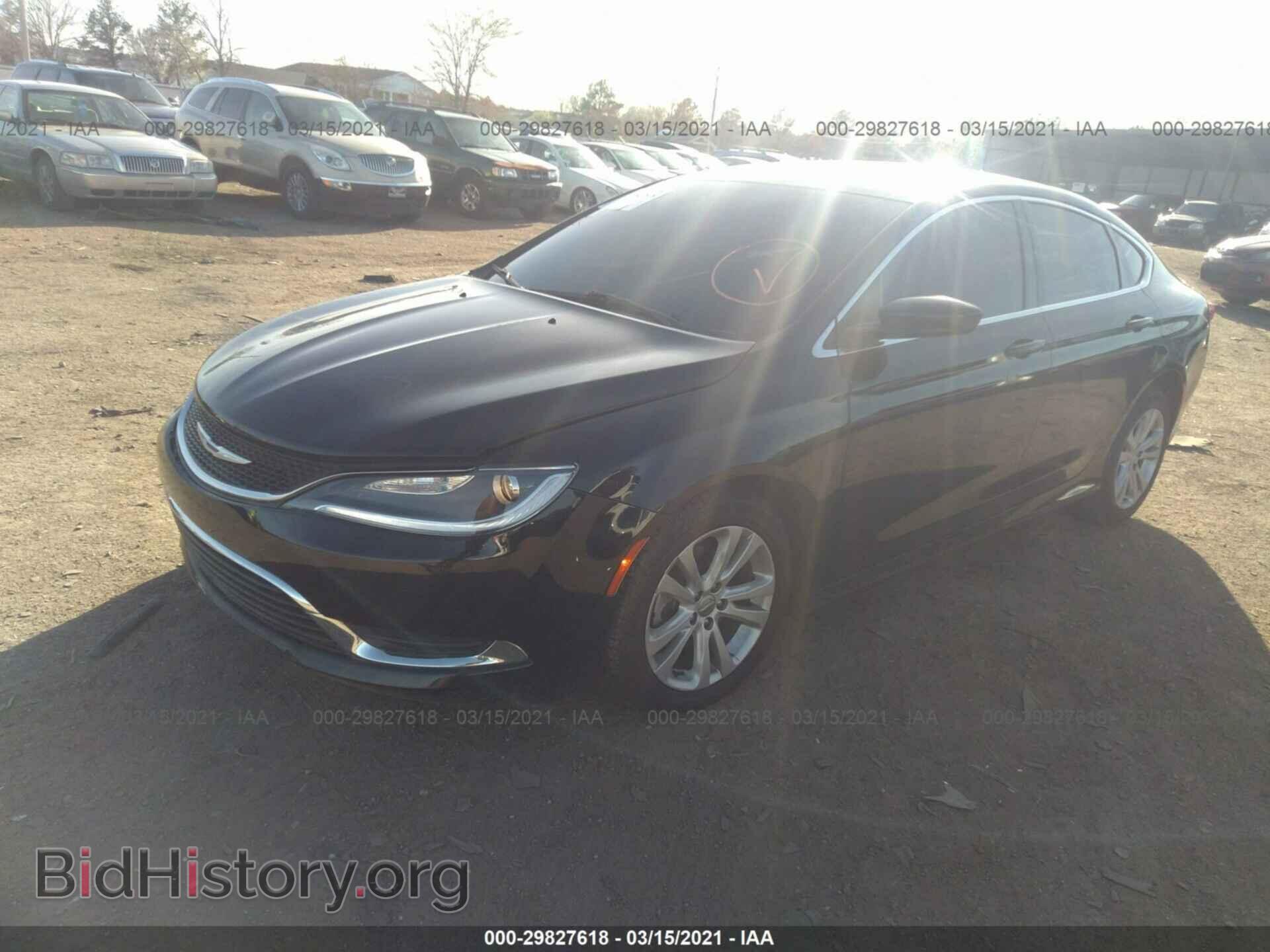 2016 CHRYSLER 200 - VIN: 1C3CCCAB1GN177583 - Фото 2
