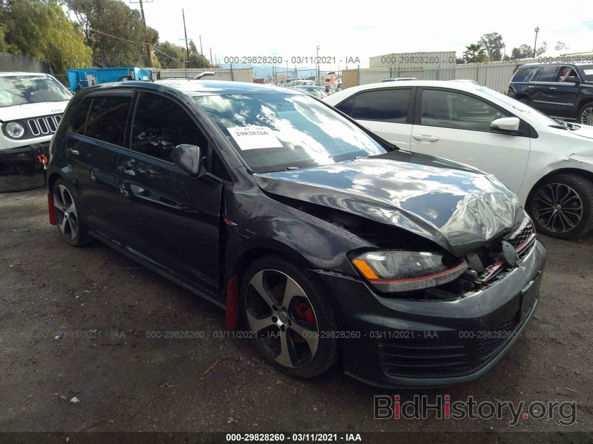 Photo 3VW5T7AU0FM014913 - VOLKSWAGEN GOLF GTI 2015