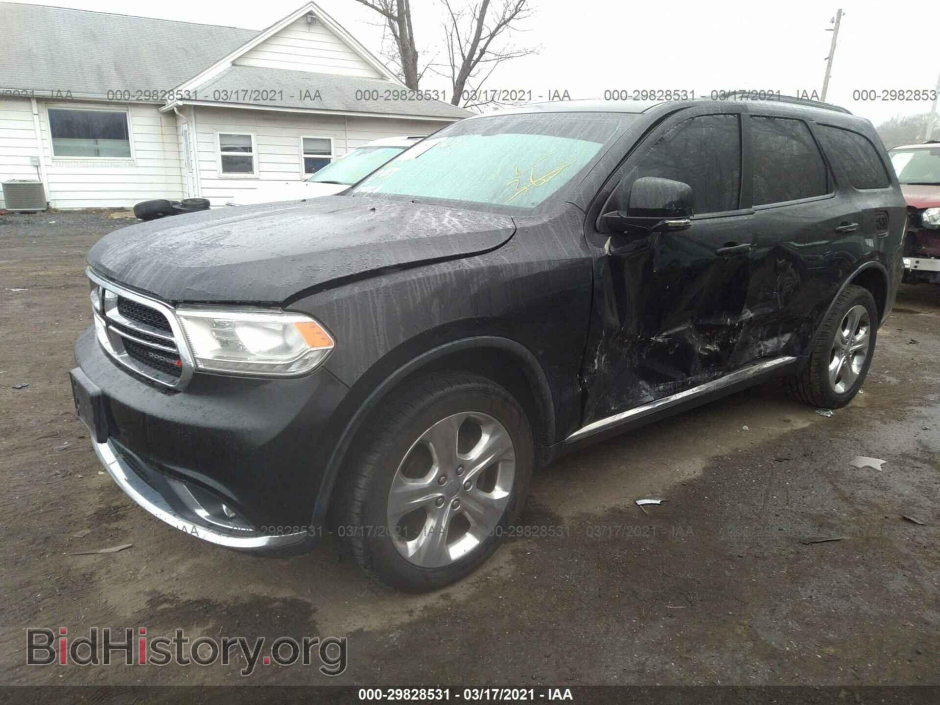 2014 DODGE DURANGO - VIN: 1C4RDJDG7EC586419 - Photo 2