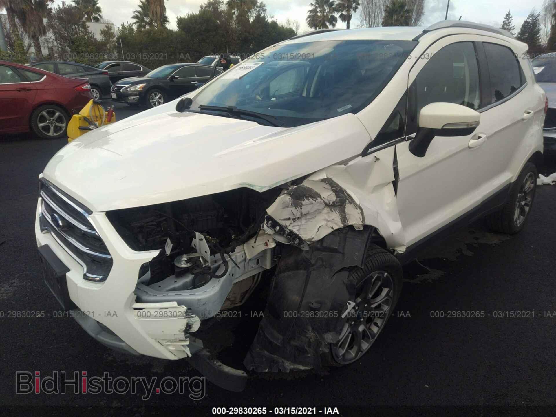 2020 FORD ECOSPORT - VIN: MAJ6S3KL9LC354220 - Фото 2