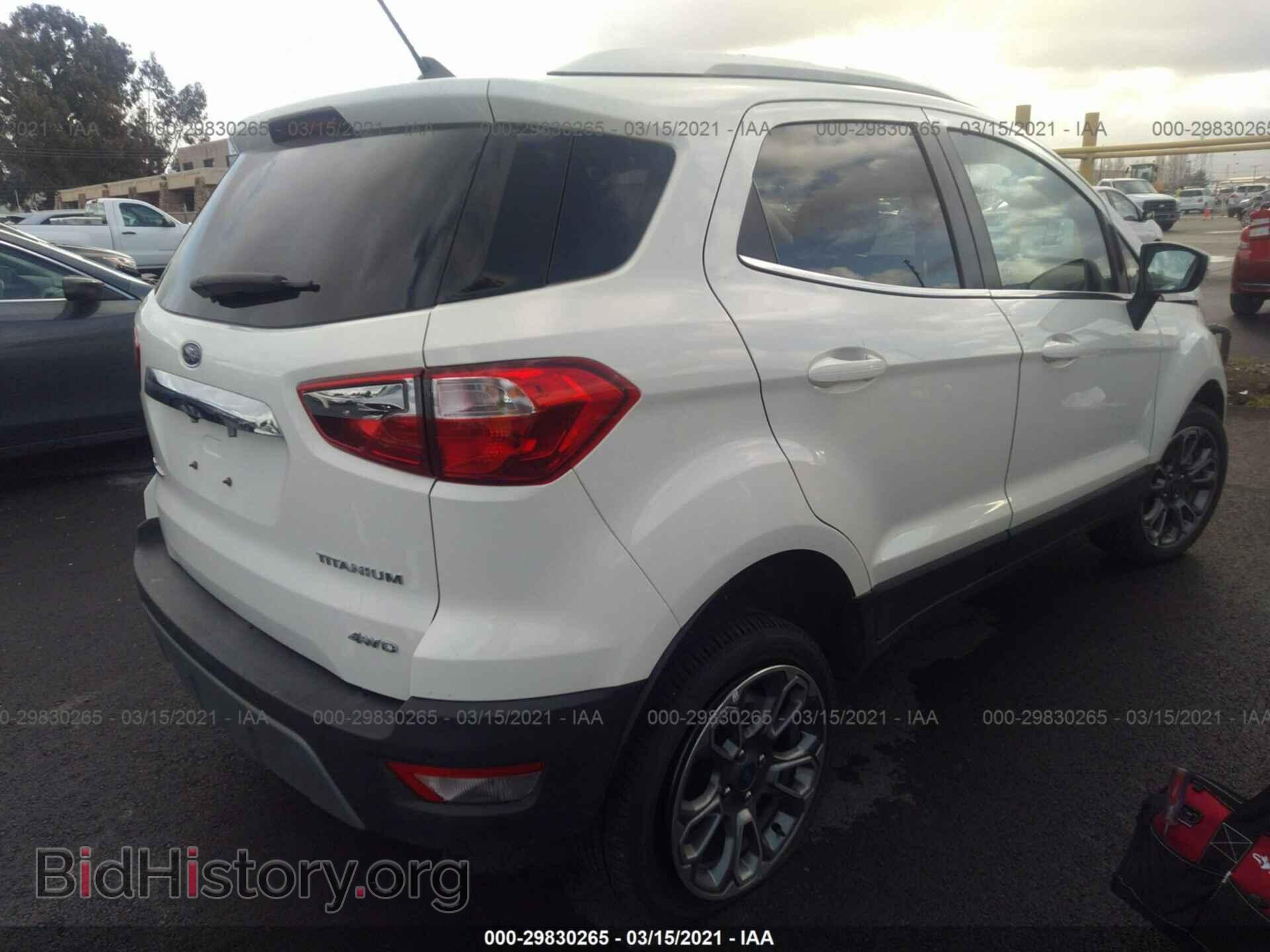 2020 FORD ECOSPORT - VIN: MAJ6S3KL9LC354220 - Фото 4
