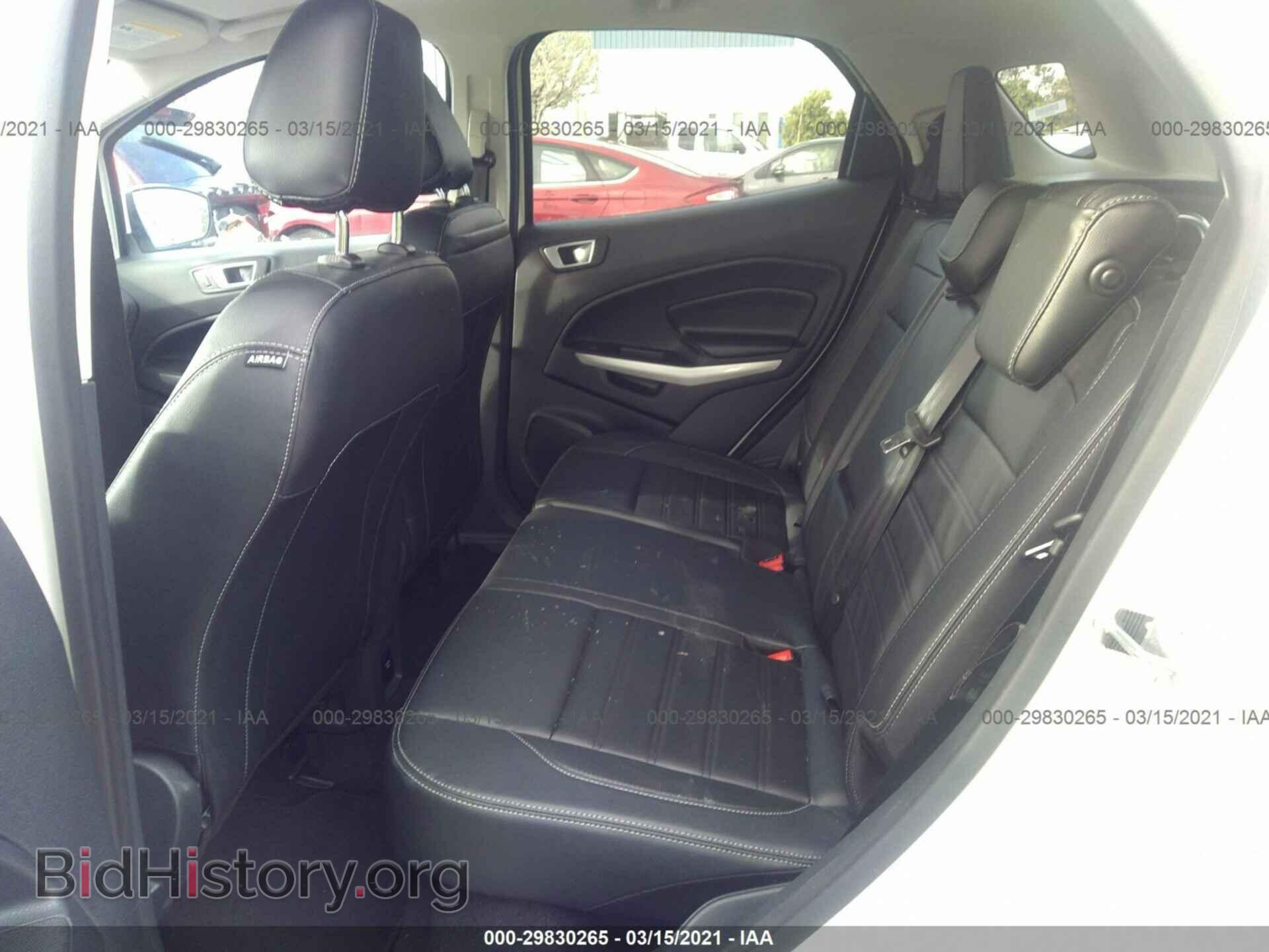 2020 FORD ECOSPORT - VIN: MAJ6S3KL9LC354220 - Фото 8