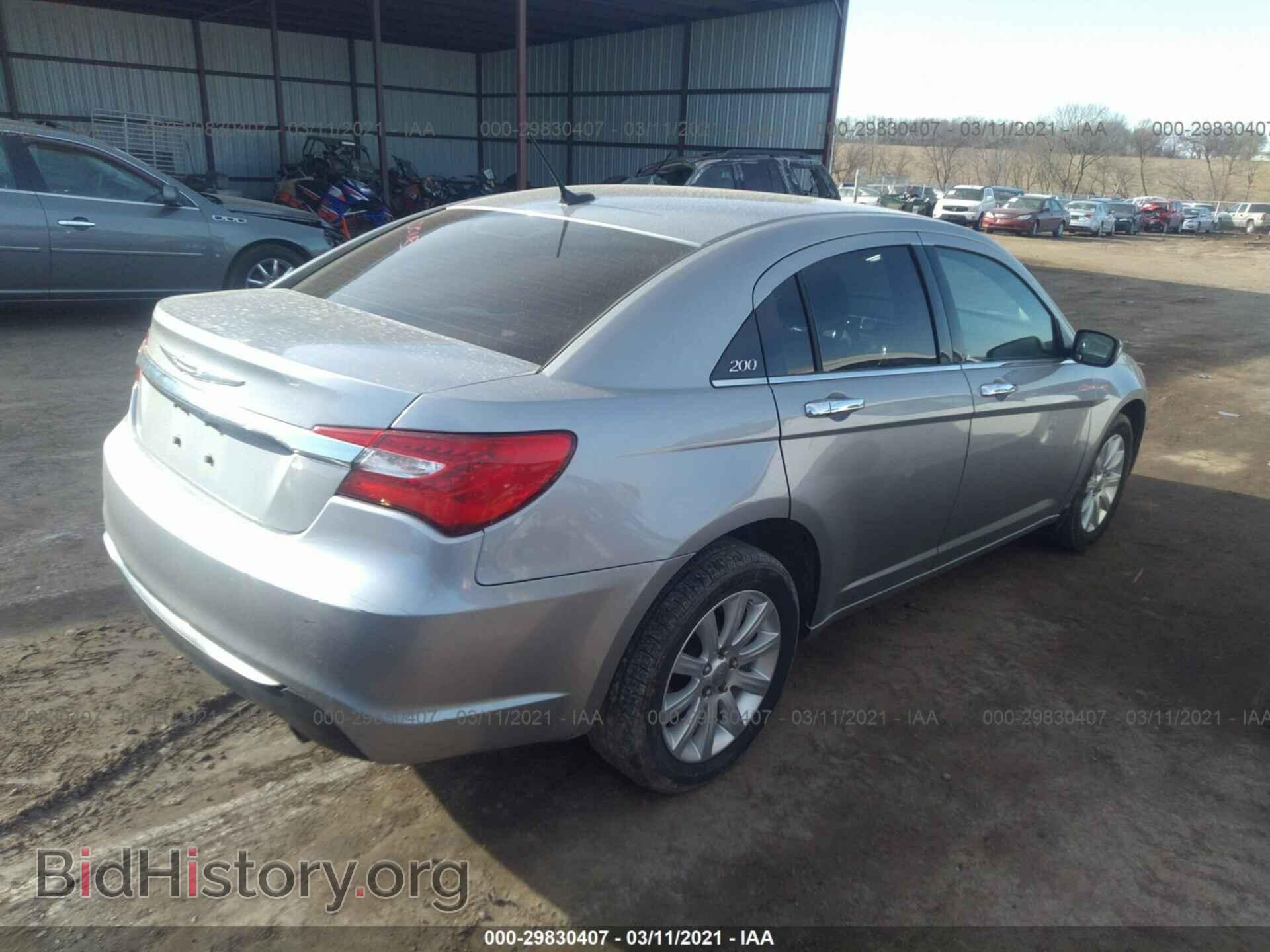2013 CHRYSLER 200 - VIN: 1C3CCBBB5DN763515 - Фото 4