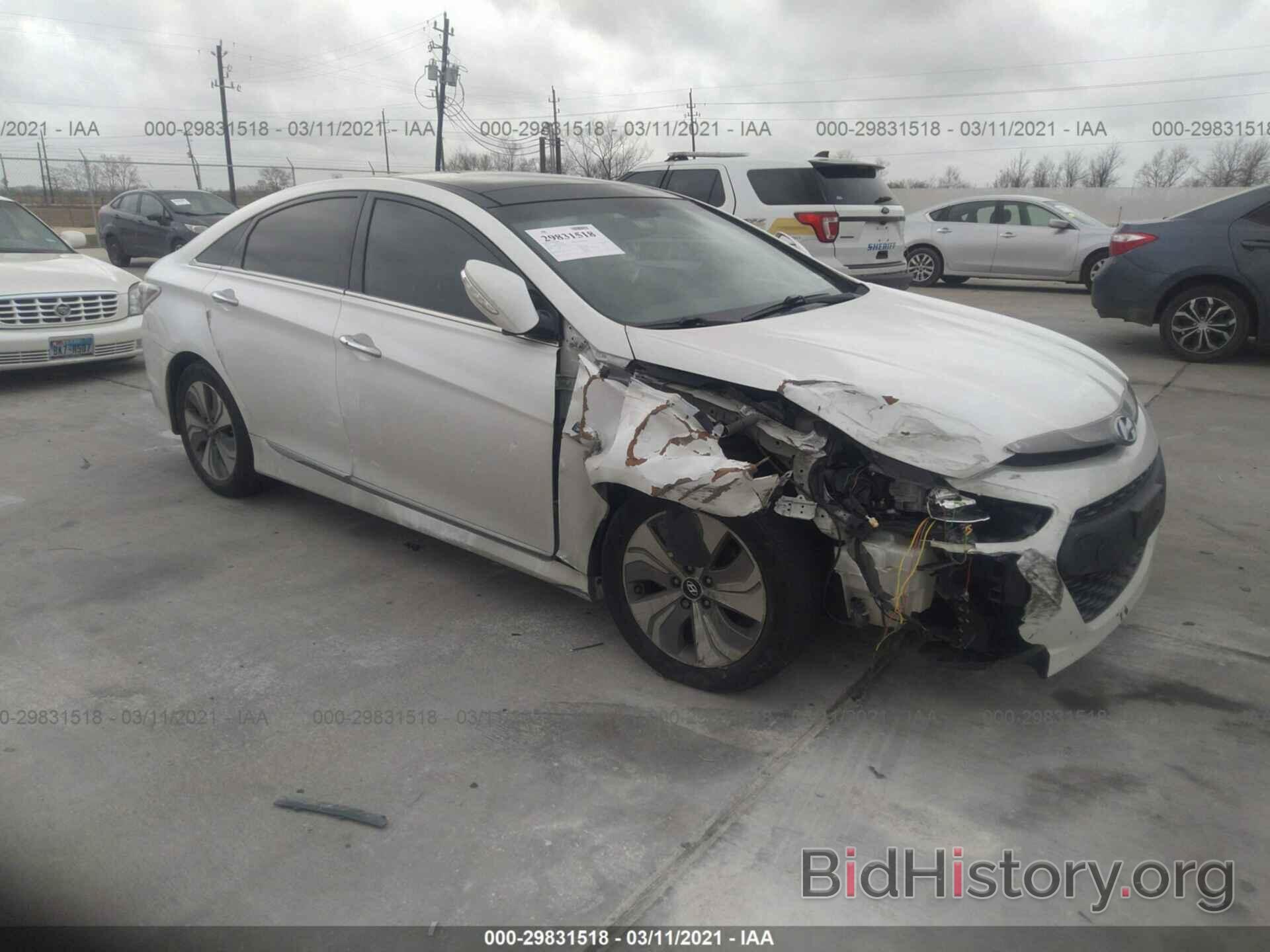 Photo KMHEC4A49FA123882 - HYUNDAI SONATA HYBRID 2015