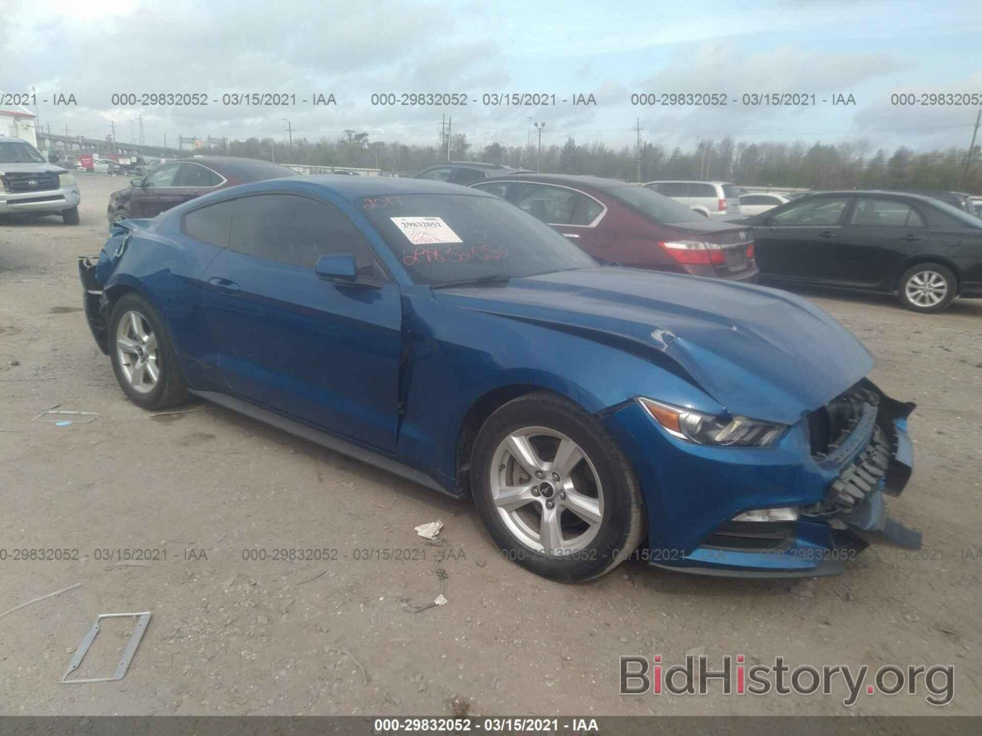 Photo 1FA6P8AM9H5301215 - FORD MUSTANG 2017
