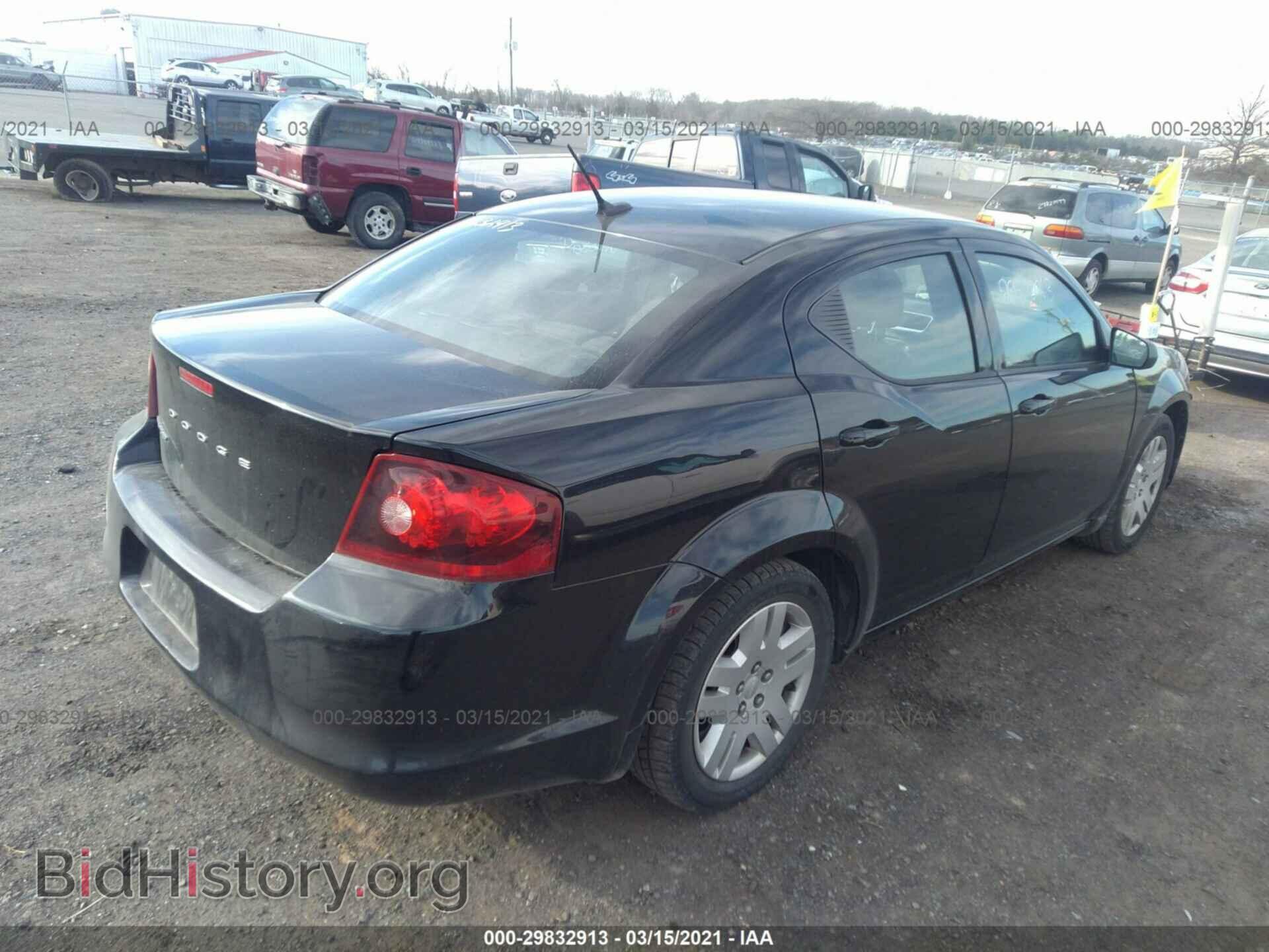 2011 DODGE AVENGER - VIN: 1B3BD4FB9BN598920 - Фото 4