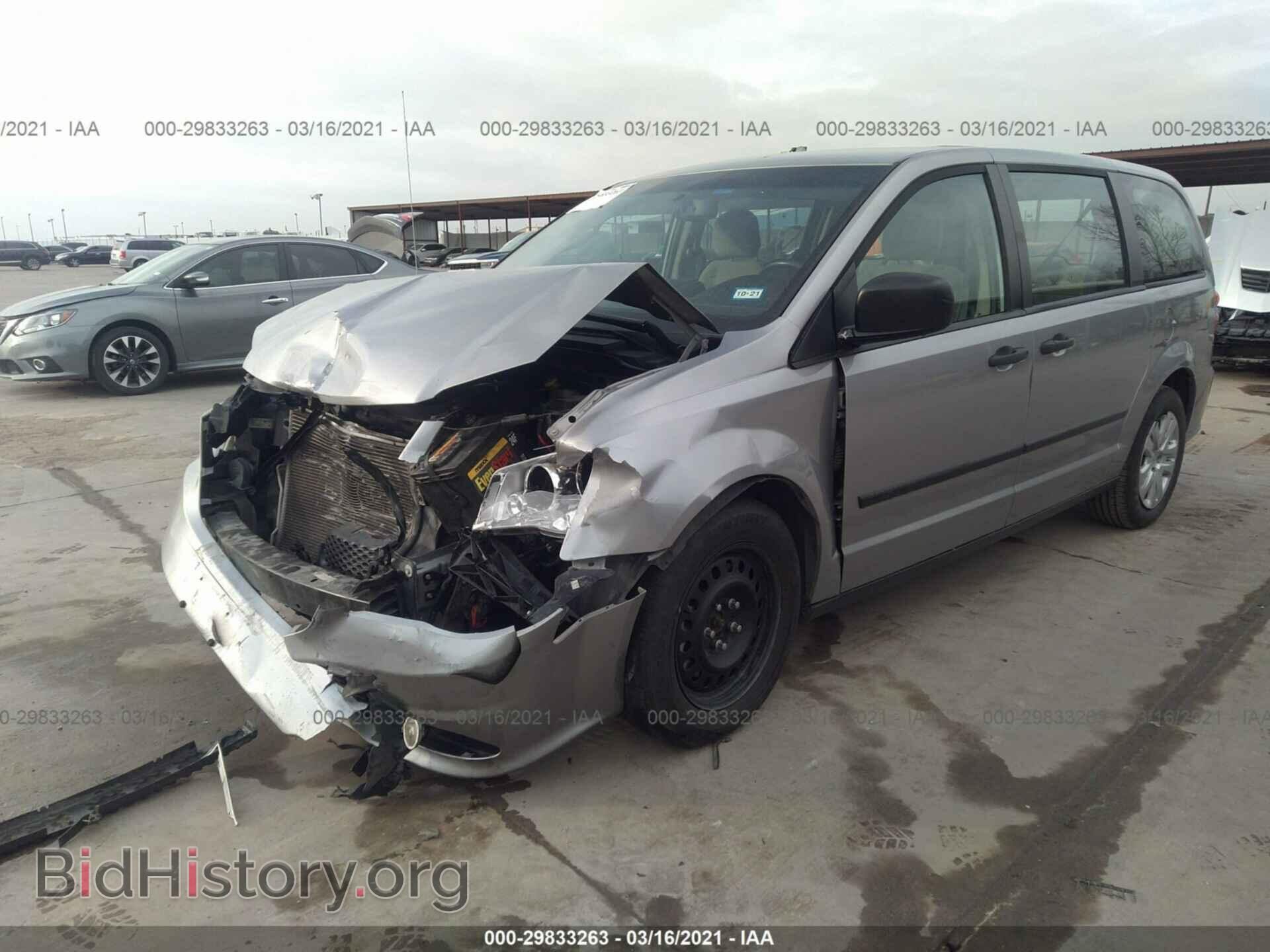 2016 DODGE GRAND CARAVAN - VIN: 2C4RDGBG1GR250913 - Фото 2