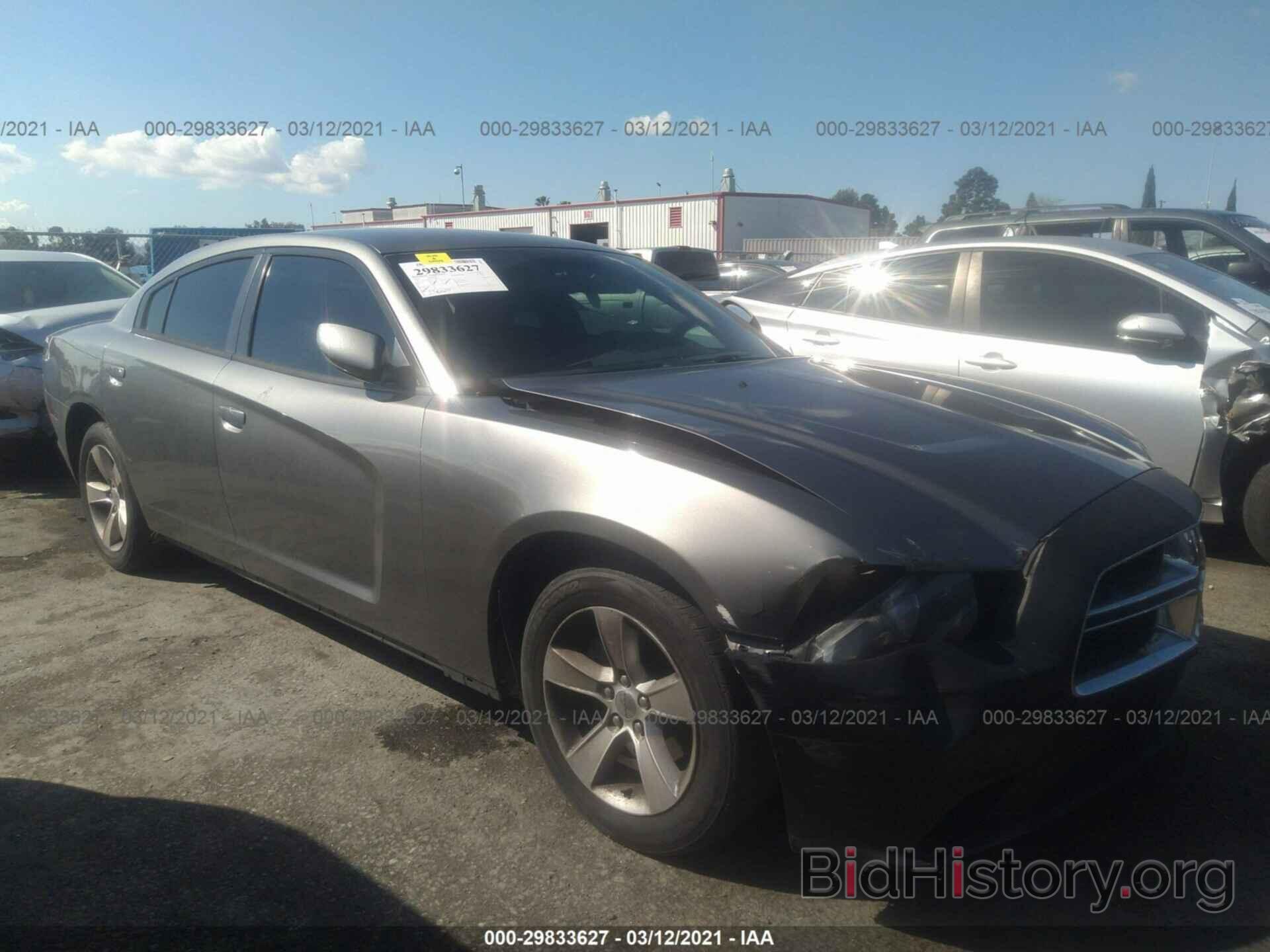 Photo 2C3CDXBG7CH244673 - DODGE CHARGER 2012